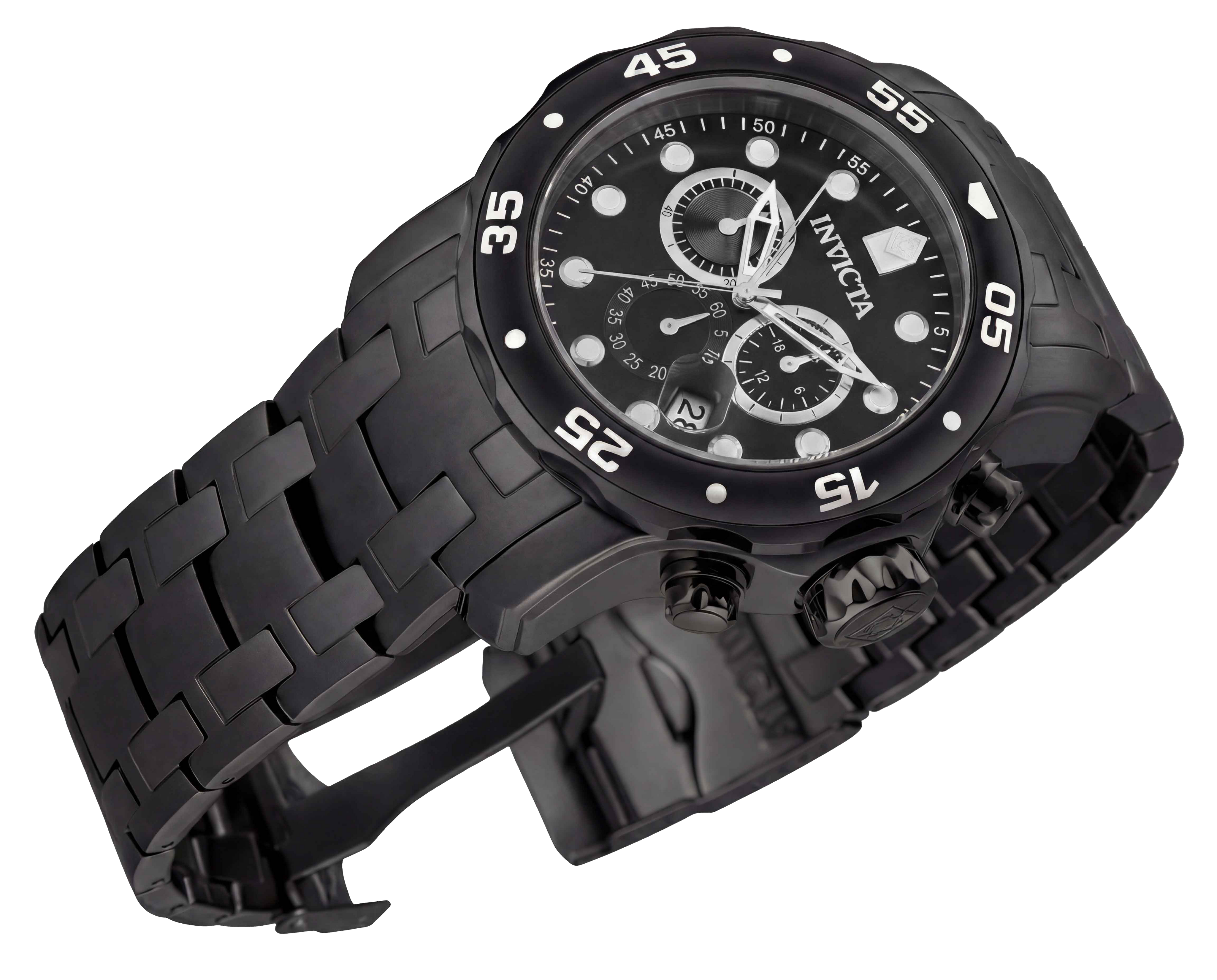 Invicta Pro Diver SCUBA Men's Watch - 48mm. Black (0076)