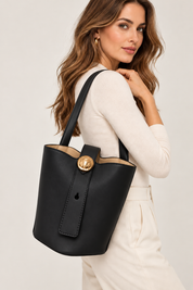 Technomarine Rounded Essence Handbag - Dark Navy (TM-WBAG-007)