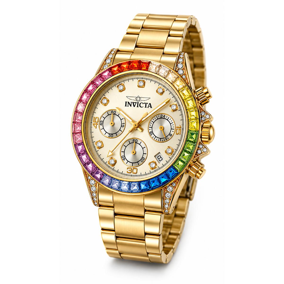 Invicta Angel Unisex Watch - 42mm, Gold (70314)