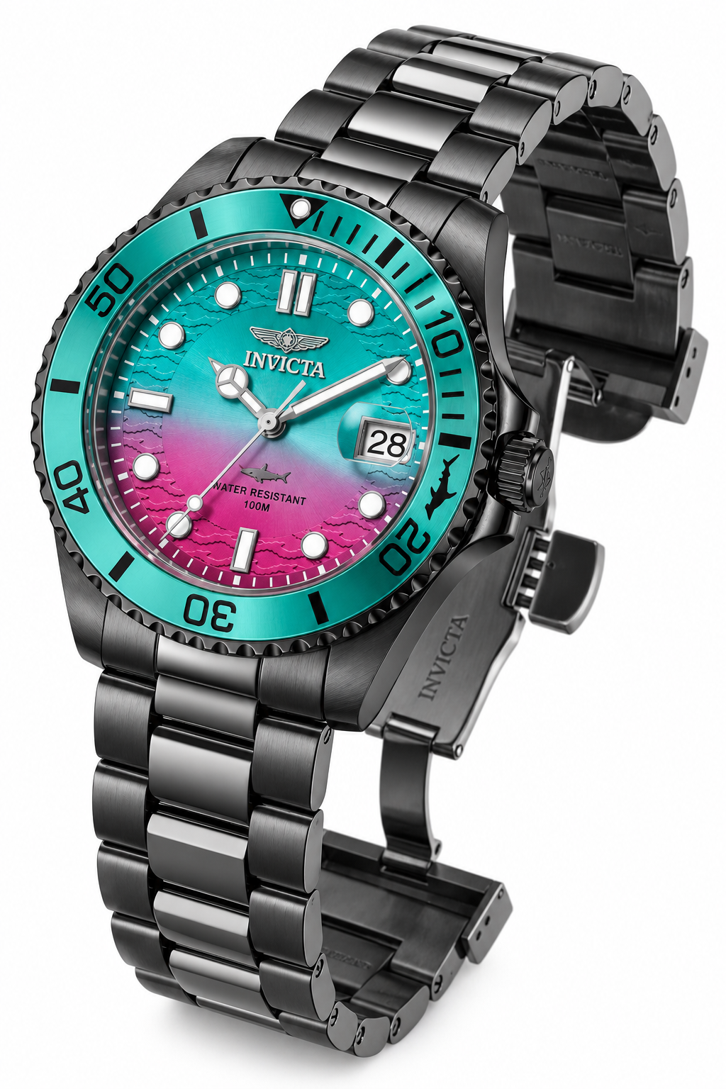 Invicta Pro Diver Kromatyk Men's Watch - 43mm, Black (50969)