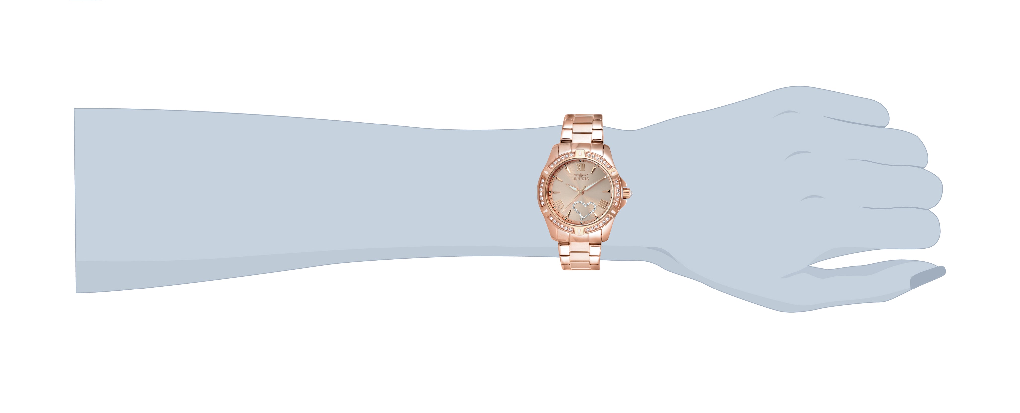 Invicta Angel Velaray Women's Watch - 34.5mm, Rose Gold (21417)