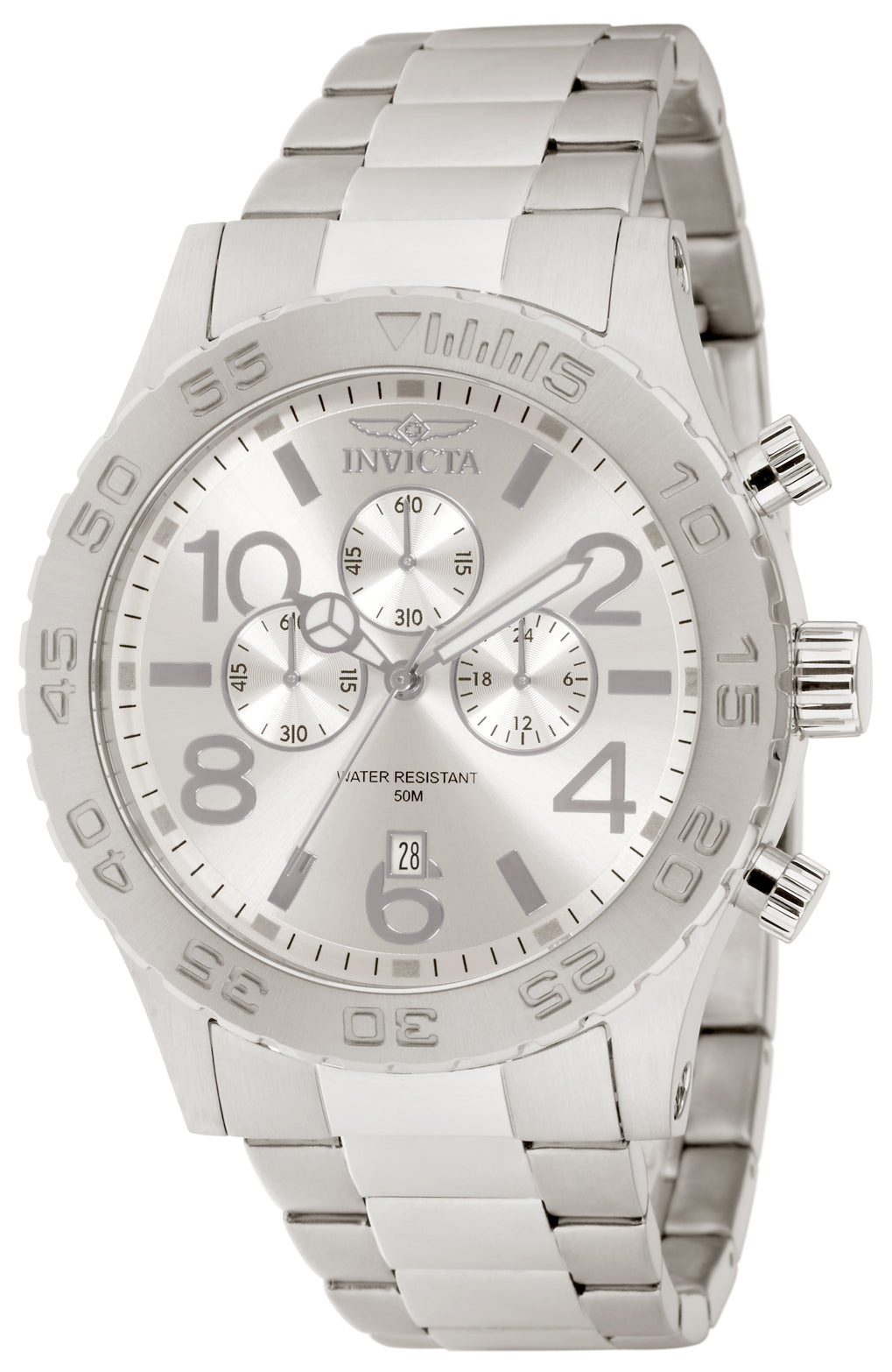 Open Box Invicta Specialty Pulse Men's Watch - 50mm. Steel (AIC-1269)