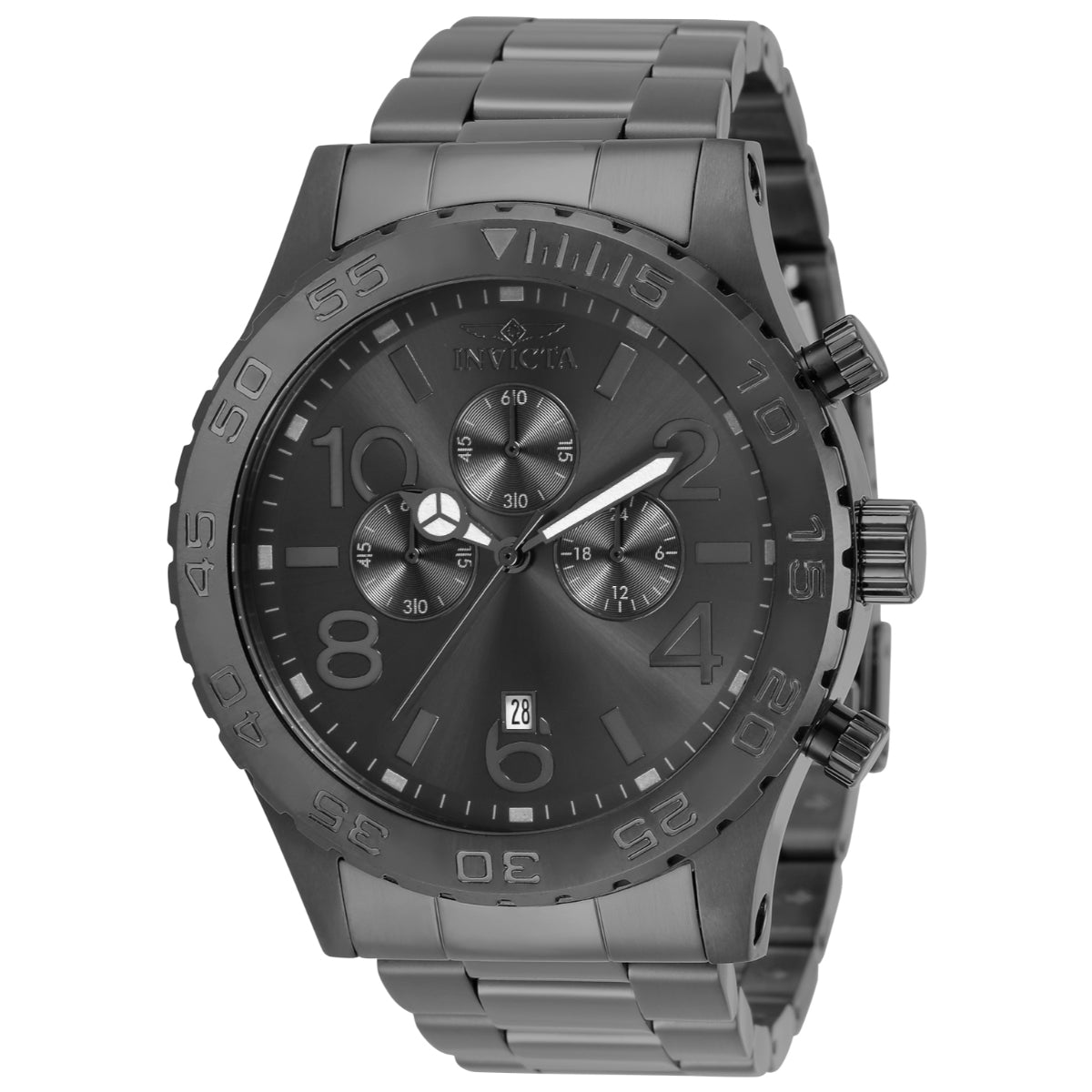 Invicta Specialty Pulse Men's Watch - 50mm. Gunmetal (1272)