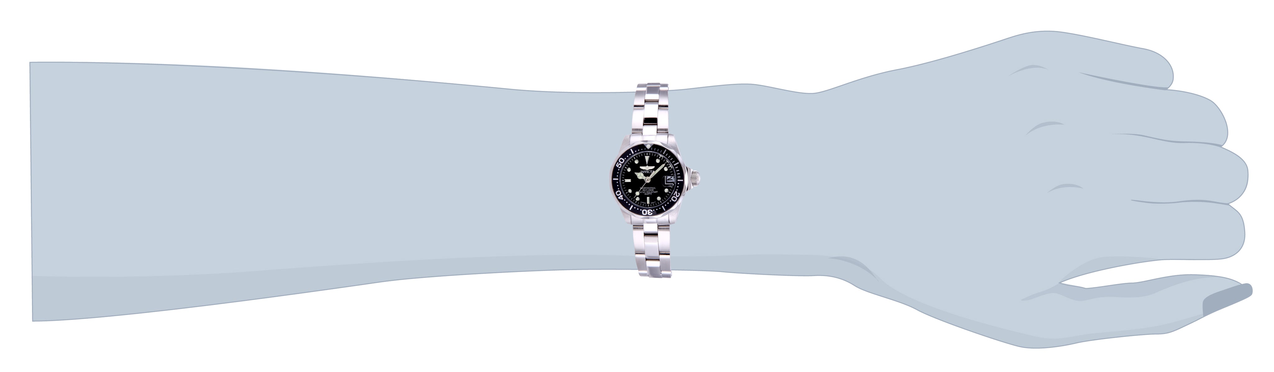 Invicta Pro Diver Auredrift Women's Watch - 24.5mm, Steel (8939)