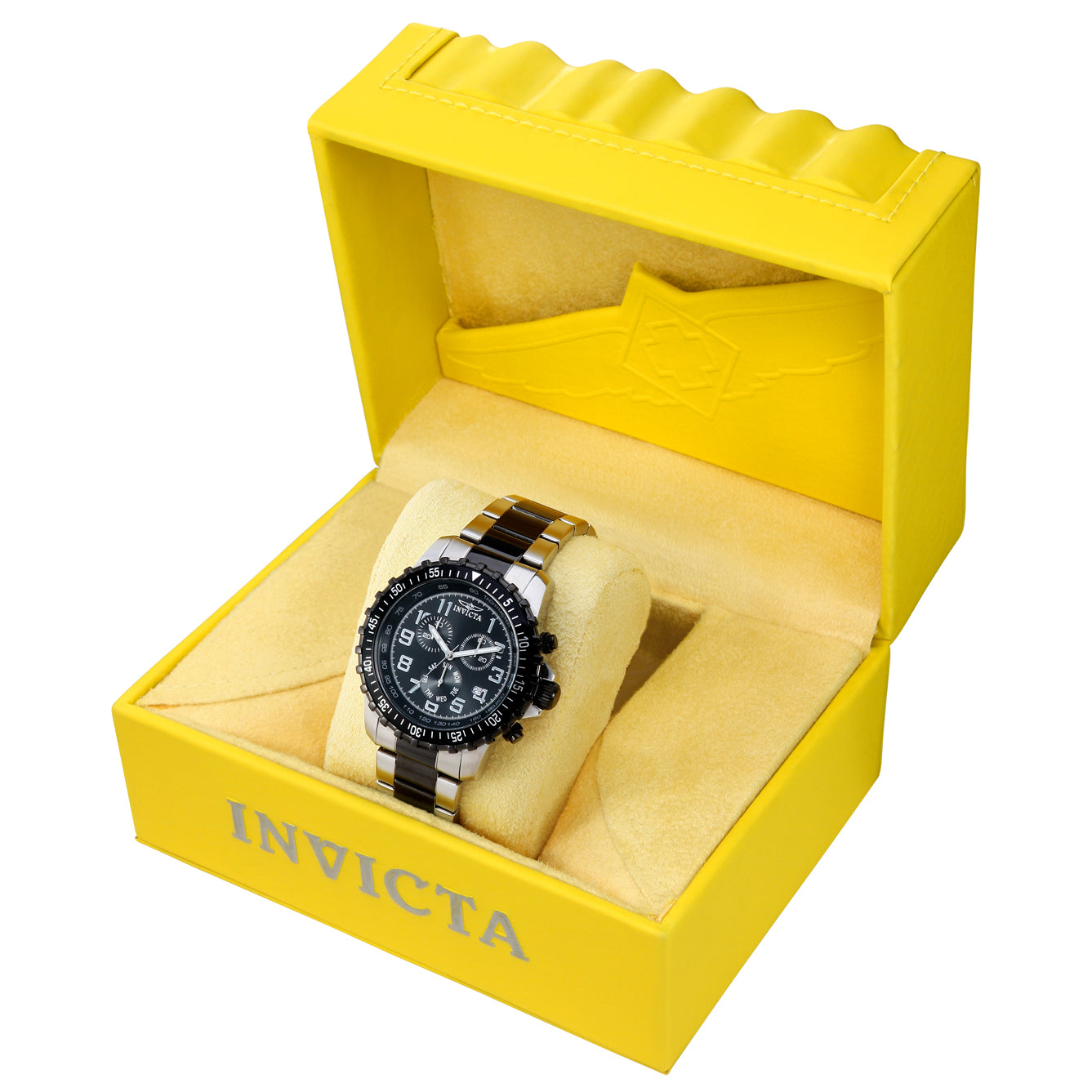 Invicta Specialty Vector Field Men's Watch - 45mm. Steel, Black (1326)