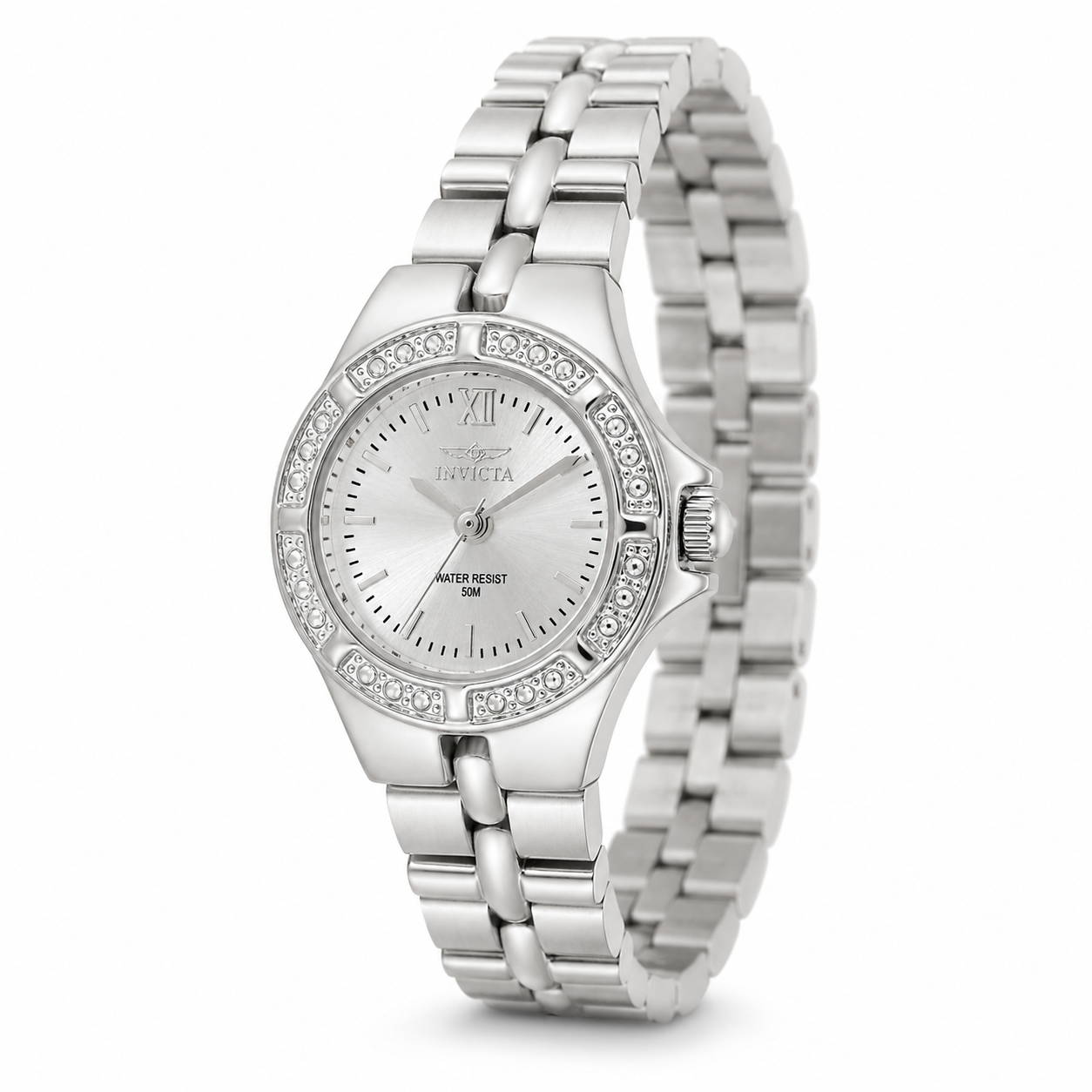 Invicta Wildflower Swiss Ronda 763 Caliber Women's Watch - 21.5mm, Steel (0135)