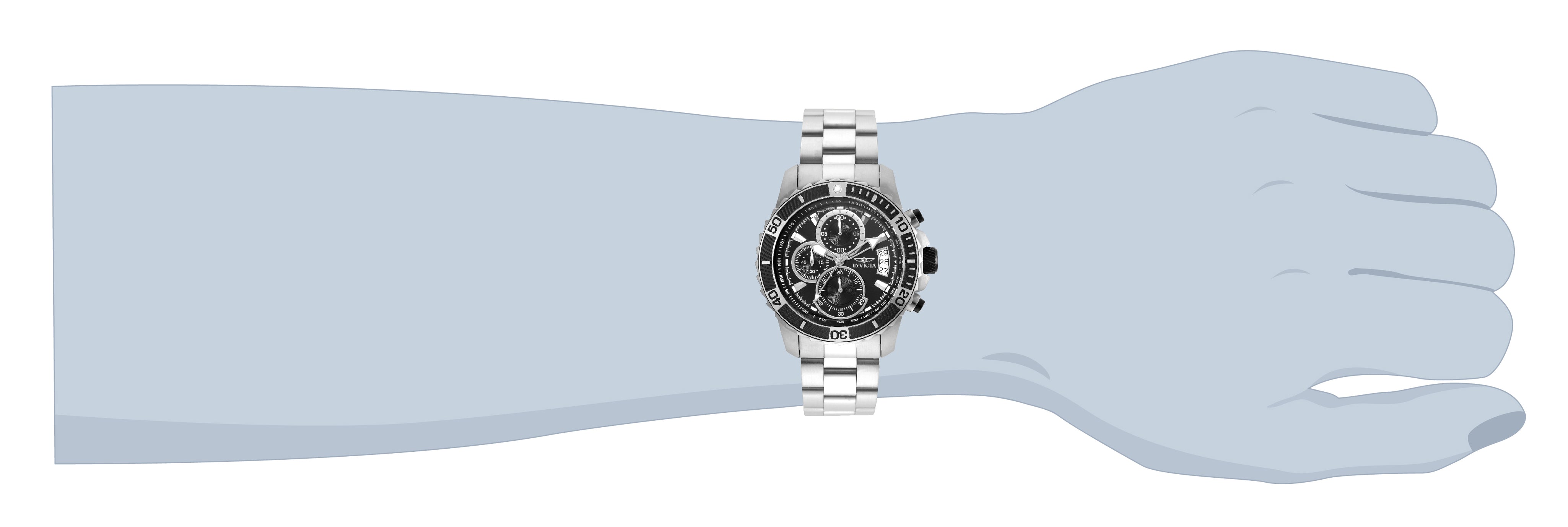 Invicta Pro Diver SCUBA Men's Watch - 45mm. Steel (22412)