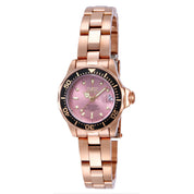 Invicta Pro Diver Auredrift Women's Watch - 24.5mm, Rose Gold (ZG-14100)