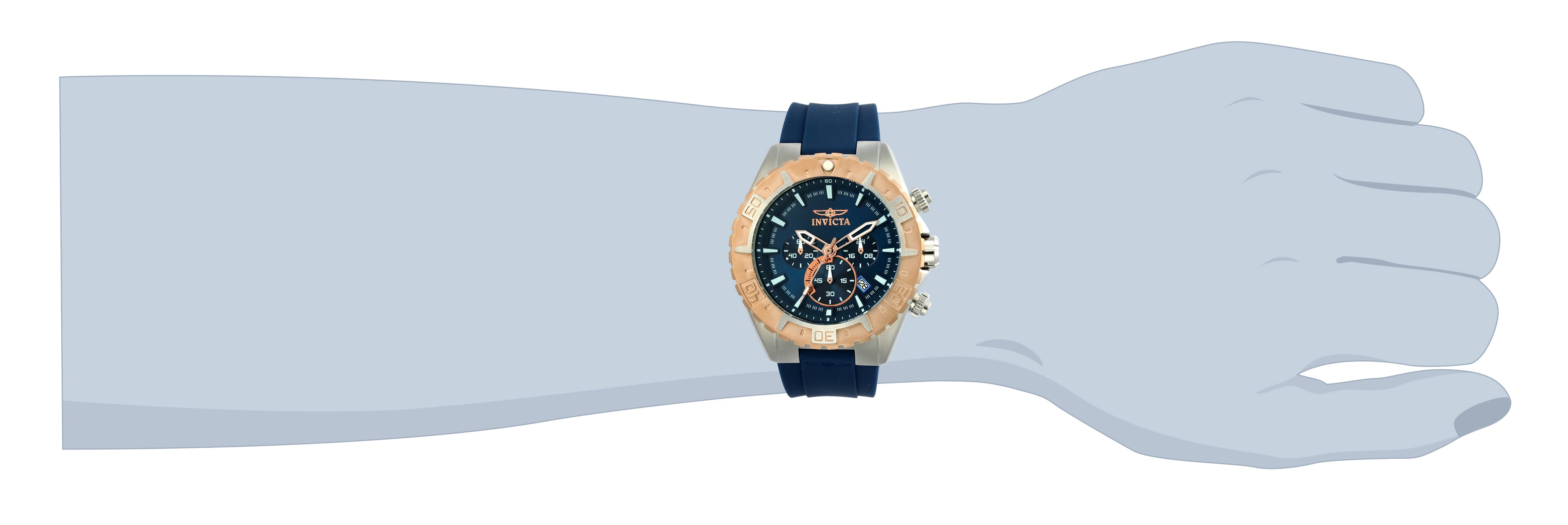 Invicta Aviator Propel Men's Watch - 49mm. Blue (22523)