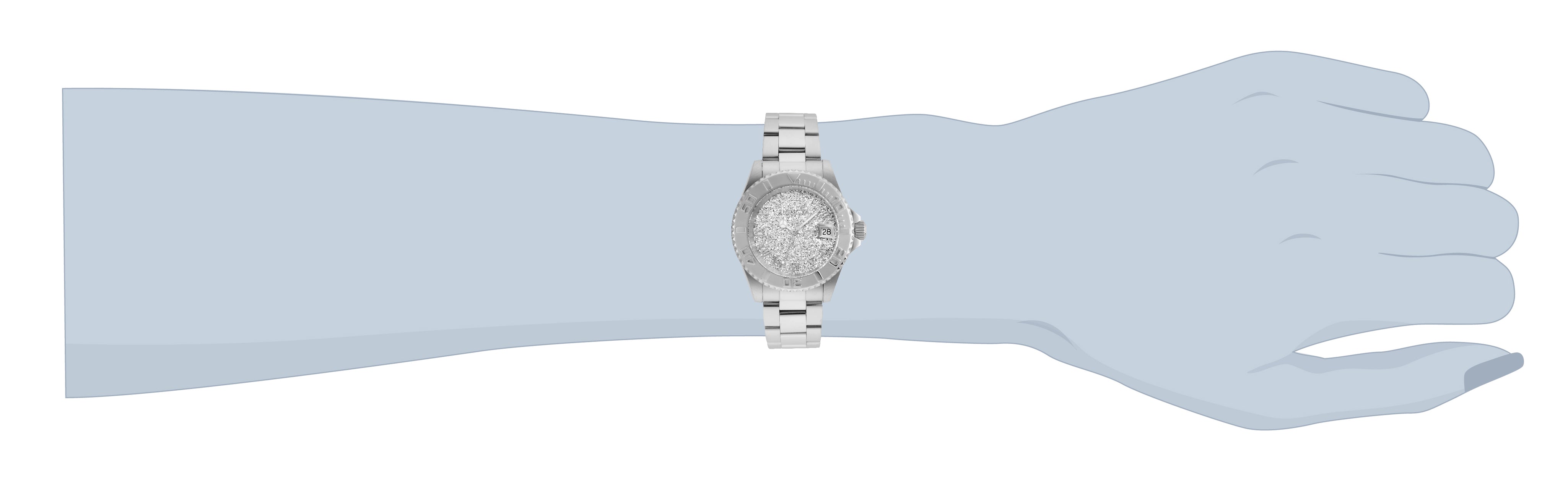 Invicta Angel Aureborne Swiss Ronda 515 Caliber Women's Watch - 40mm. Steel (22706)