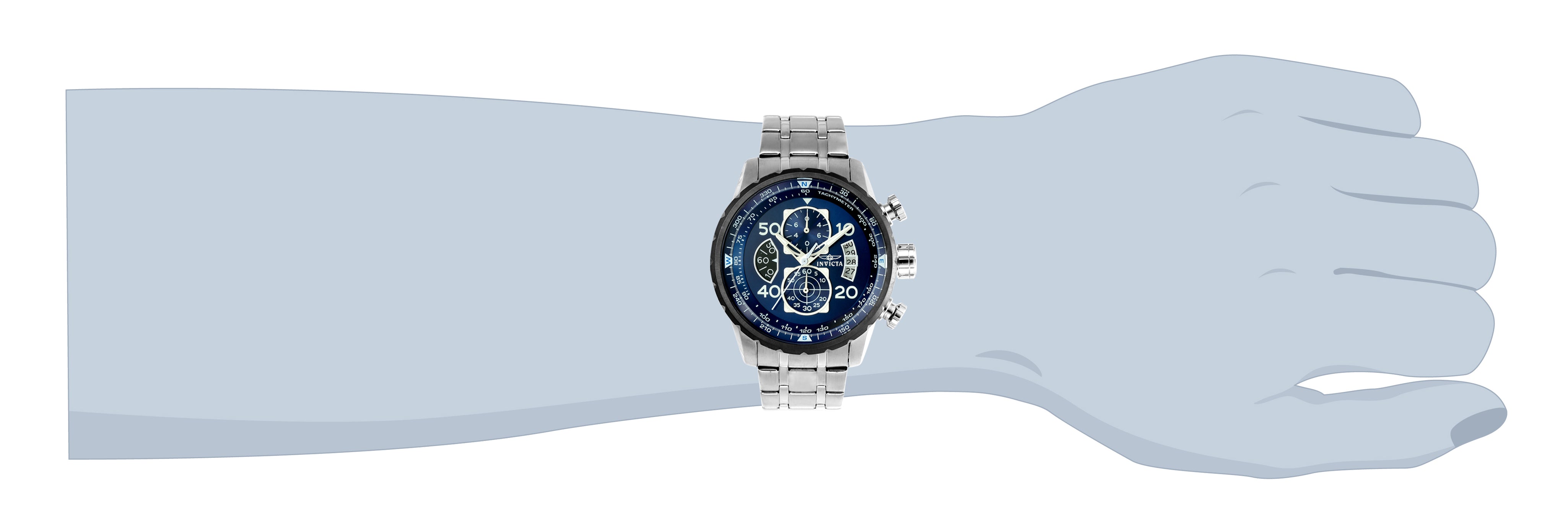Invicta Aviator X Altium Men's Watch - 48mm, Steel (22970)