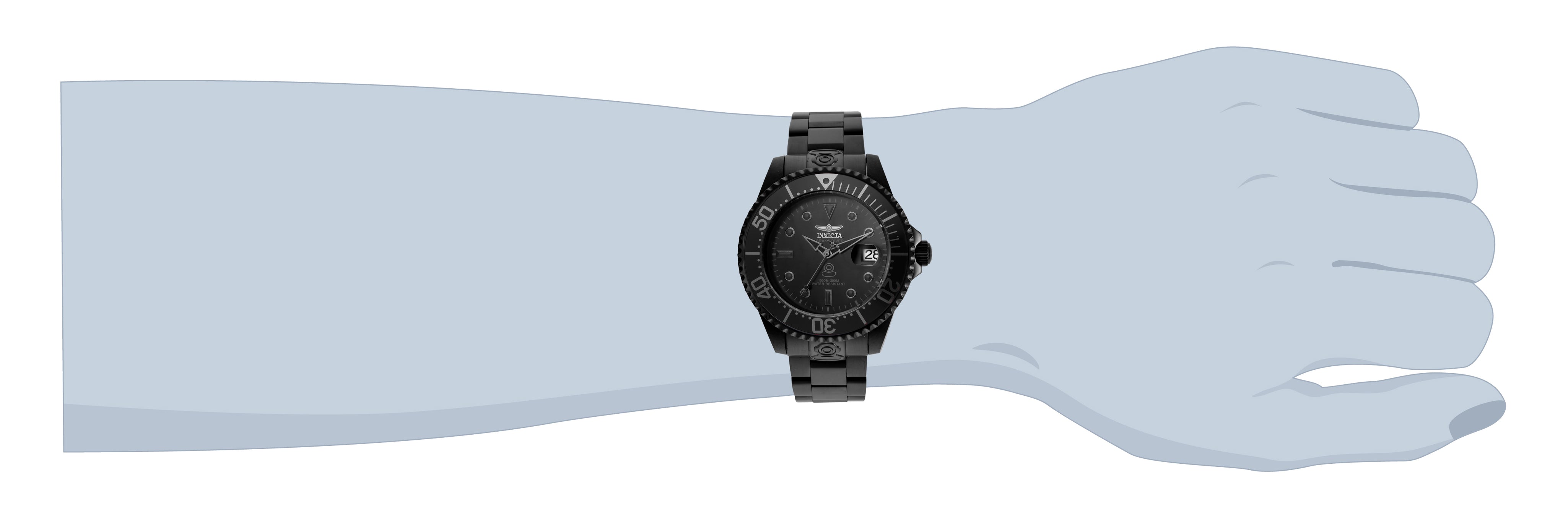 Invicta Grand Diver Navalia Automatic Men's Watch - 47mm, Black (21869)
