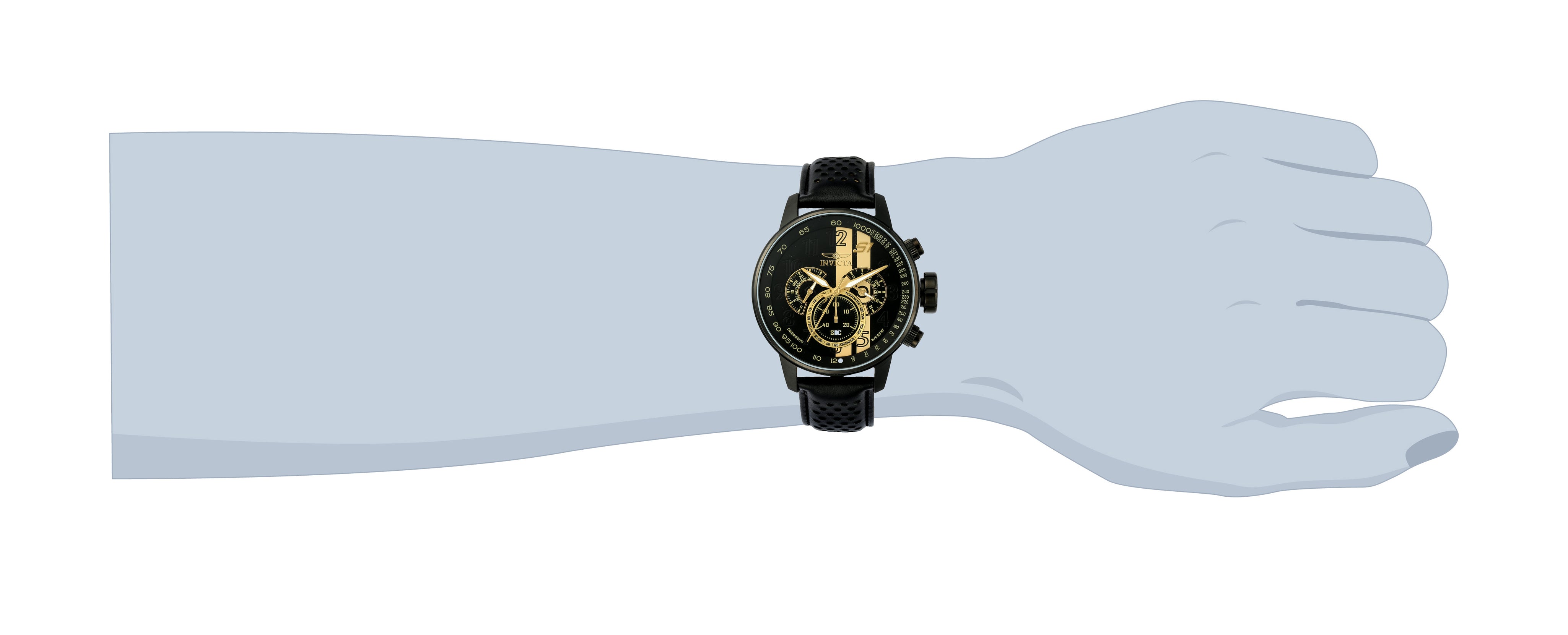 Invicta S1 Rally Champion Men's Watch - 48mm. Black (19289)