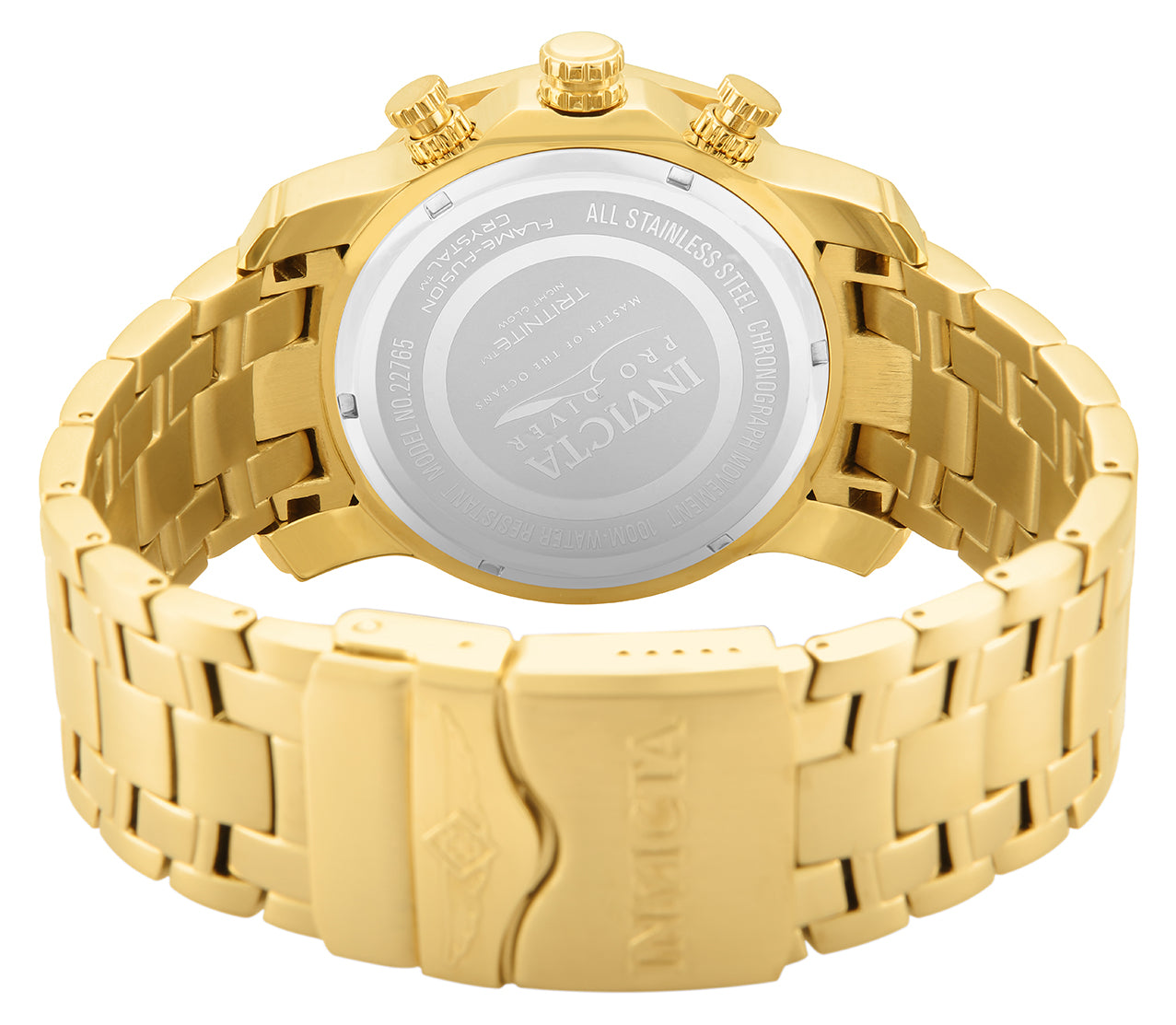 Invicta Pro Diver SCUBA Men's Watch - 50mm, Gold (22765)