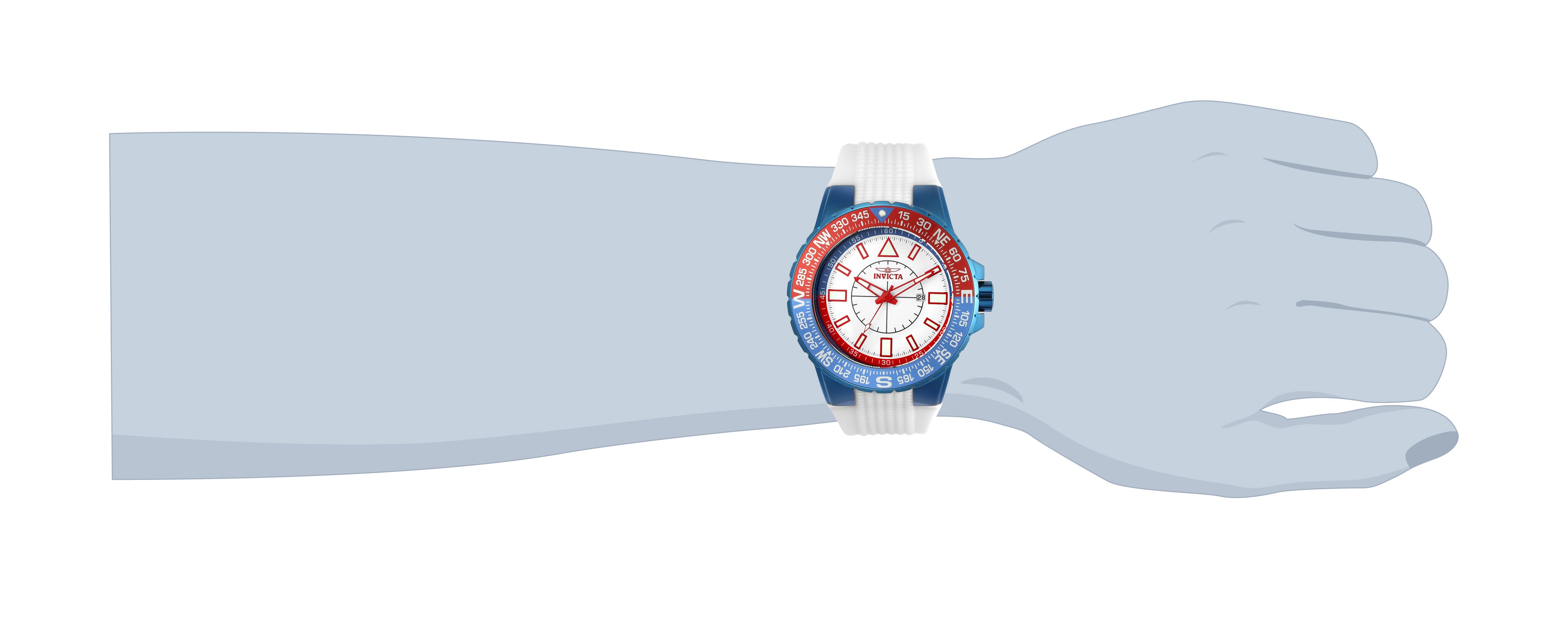 Invicta Aviator Pro Altitude Men's Watch - 52mm, White (23997)