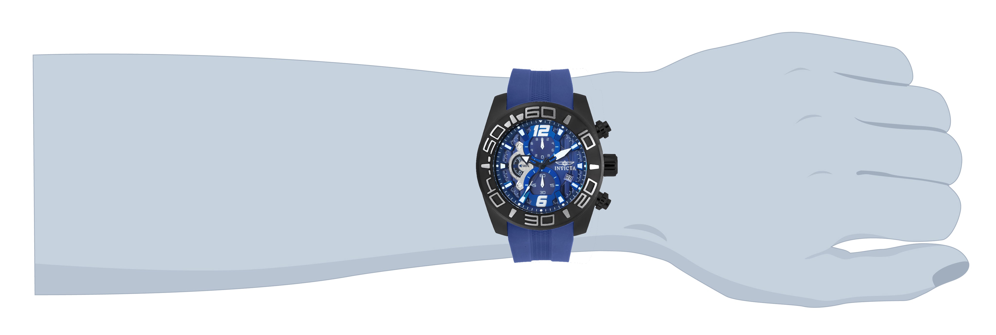 Invicta Pro Diver Dynestance Men's Watch - 50mm, Blue (22812)
