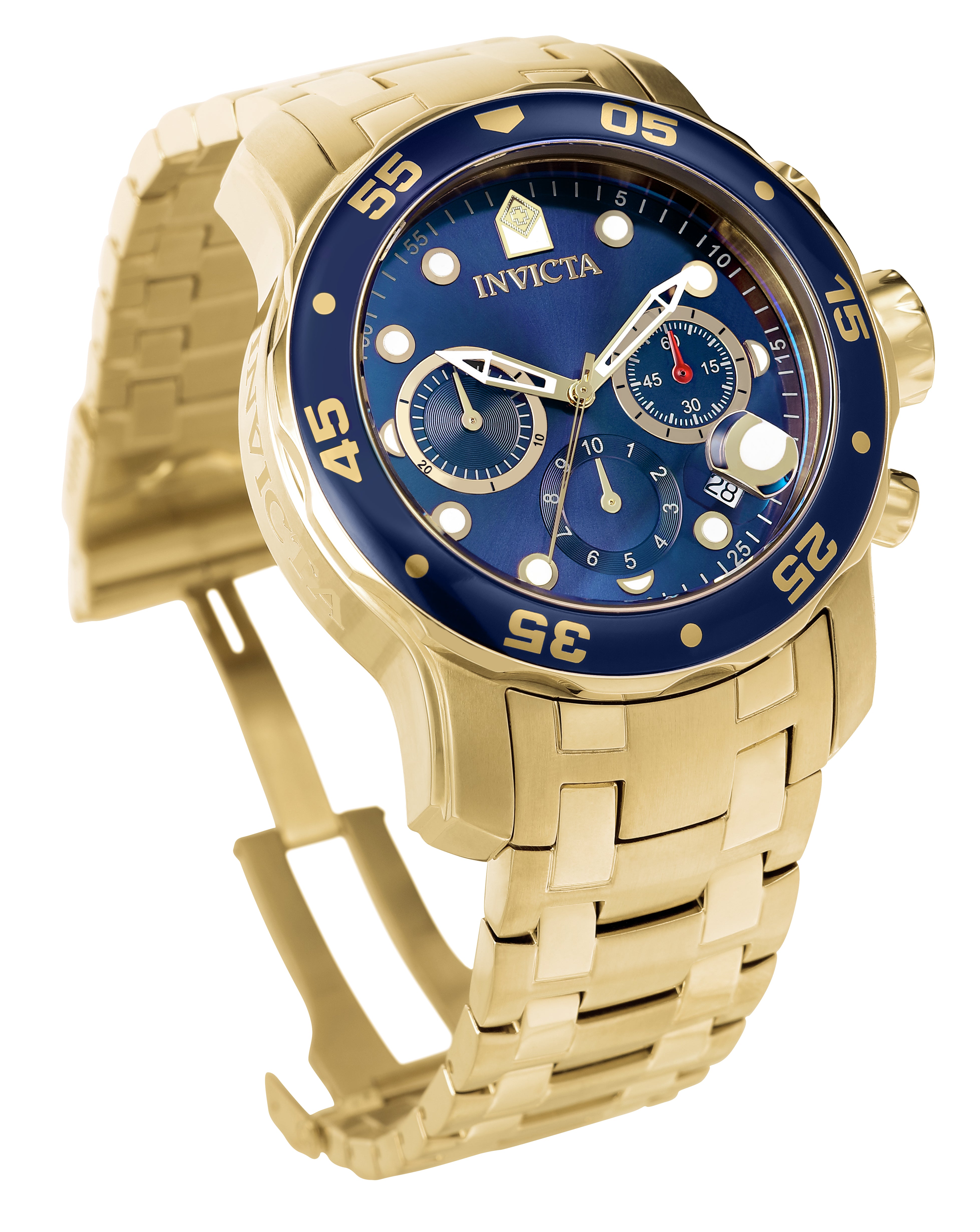 Invicta Pro Diver SCUBA Men's Watch - 48mm, Gold (0073)
