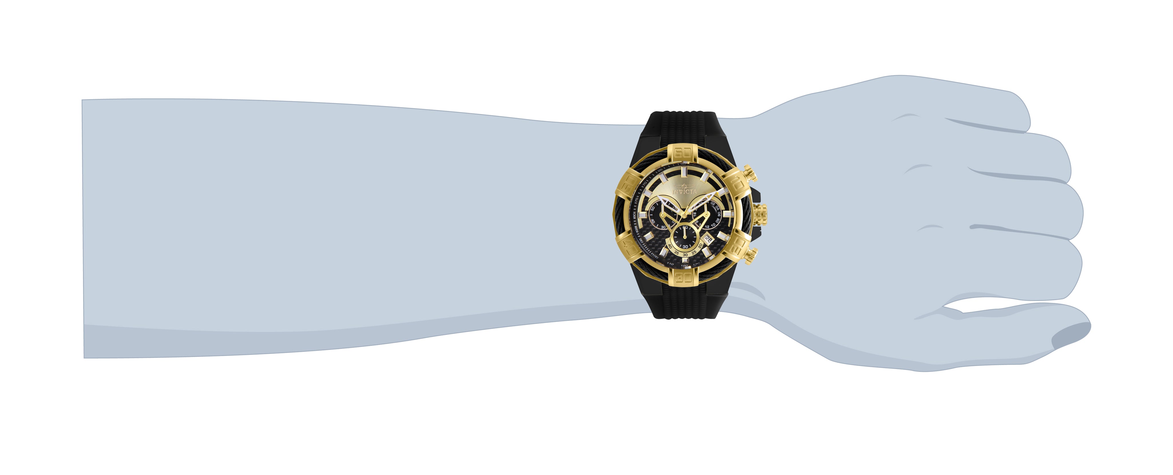 Invicta Bolt Kurdis Men's Watch - 52mm, Black (24699)