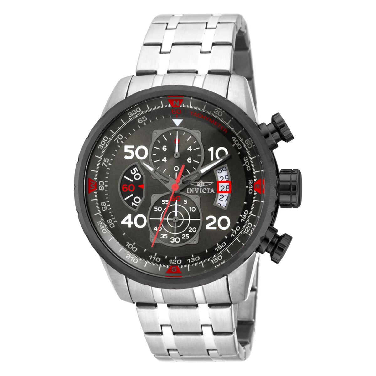 Invicta Aviator Men's Watch - 48mm, Steel (ZG-17204)
