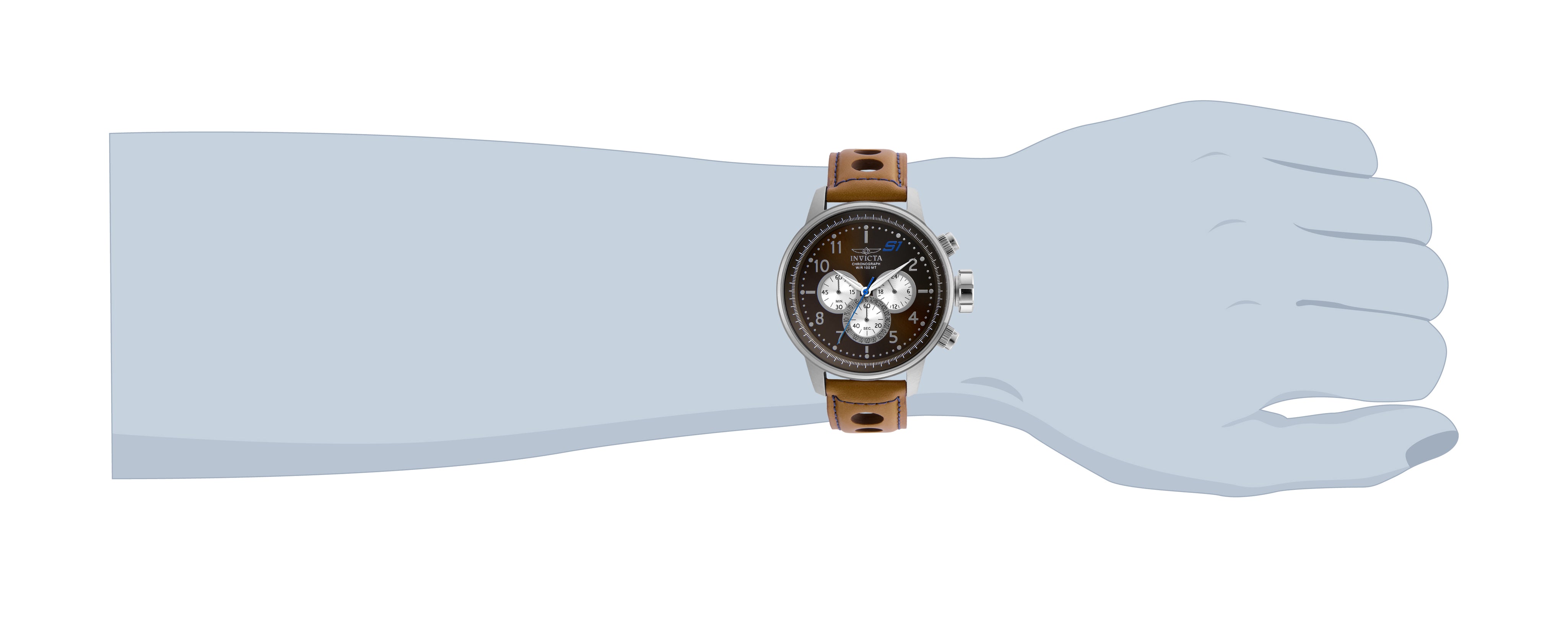 Invicta S1 Rally Champion Men's Watch - 48mm. Light Brown (23598)