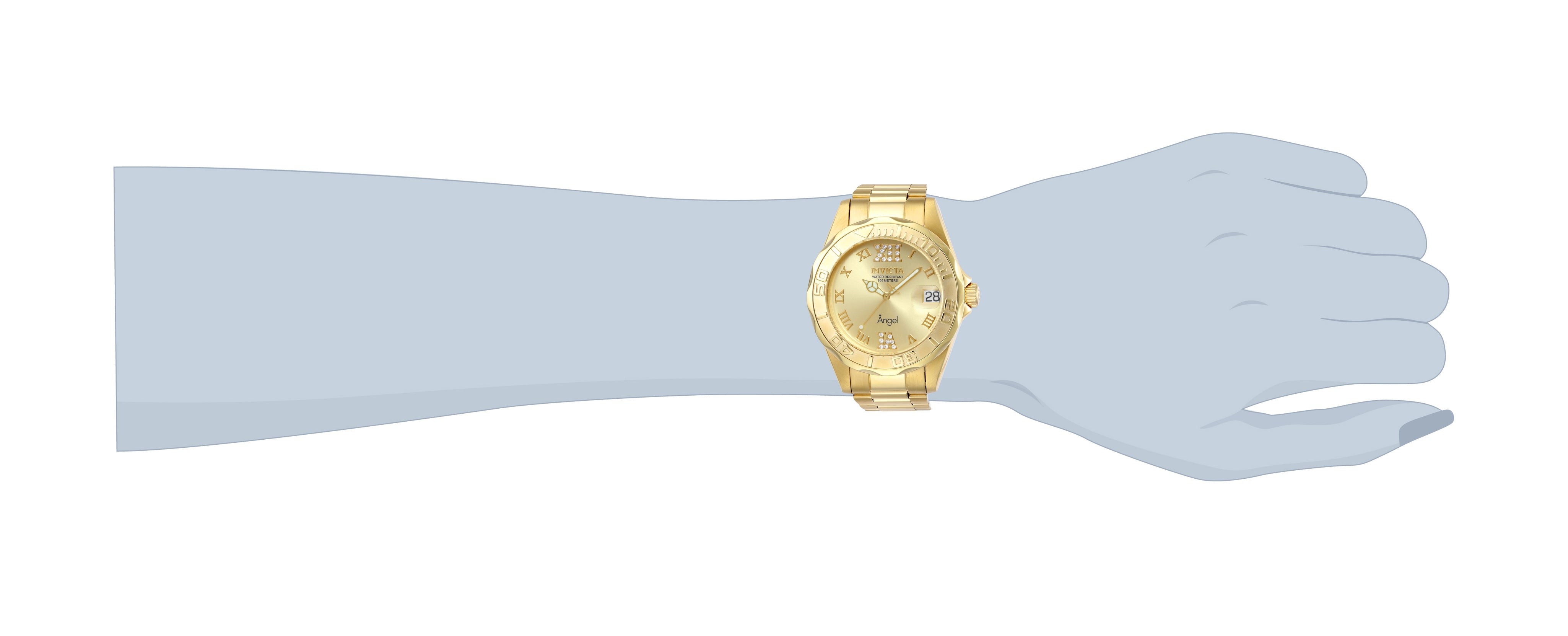 Invicta Angel Women's Watch - 38mm, Gold (14397)