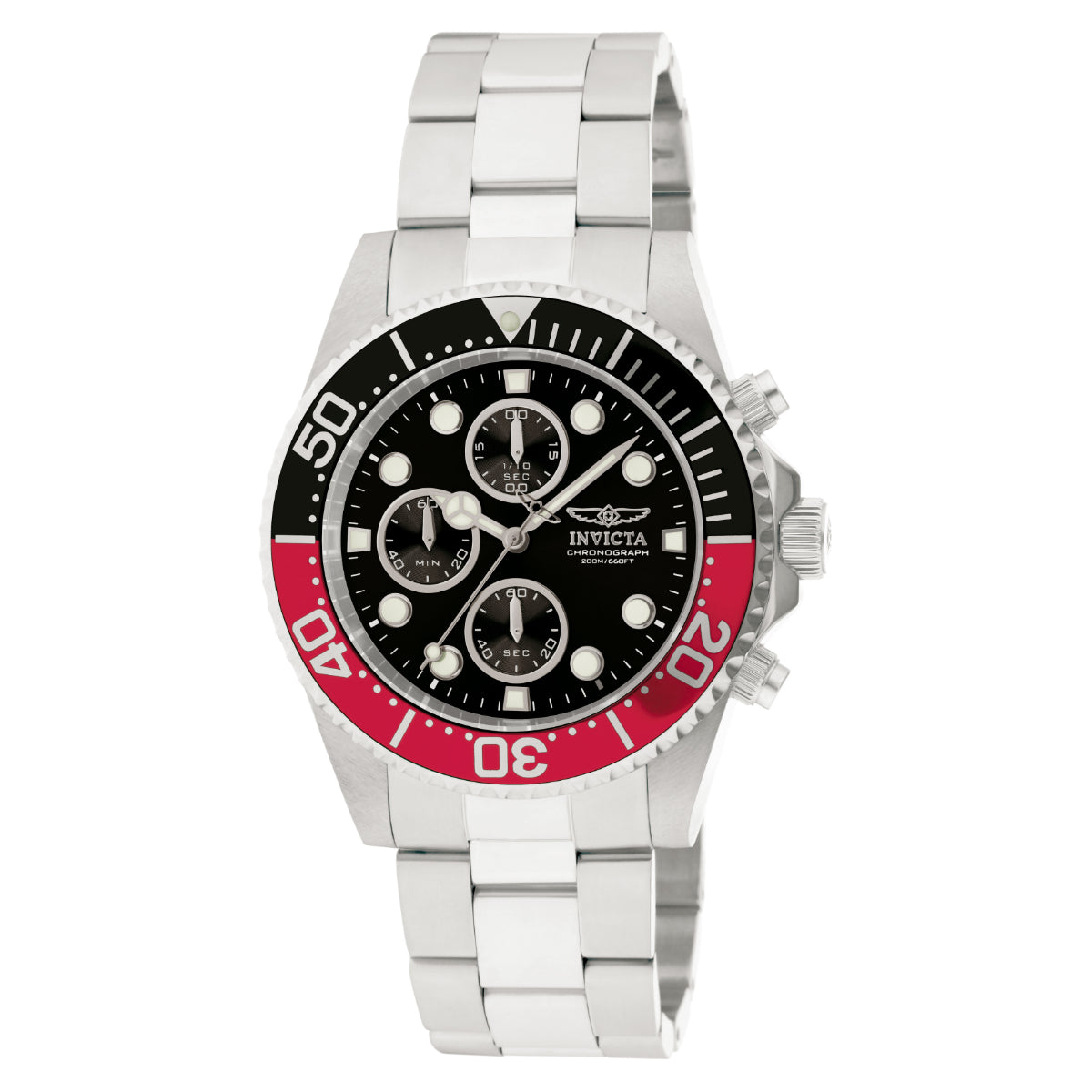 Invicta Pro Diver Men's Watch - 43mm. Steel (1770)