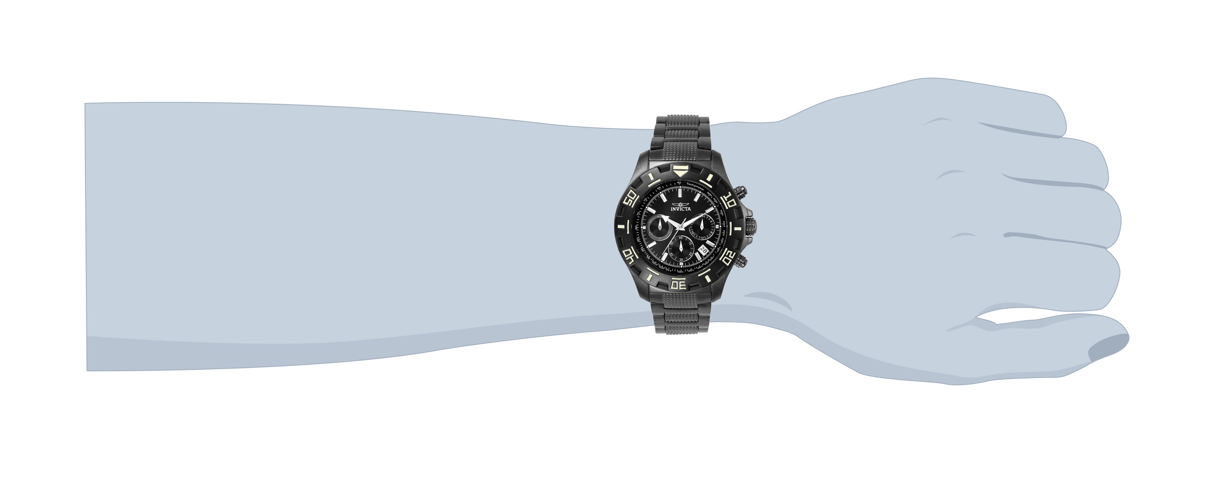 Invicta Specialty Kinox Men's Watch - 46mm. Black. Gunmetal (6412)
