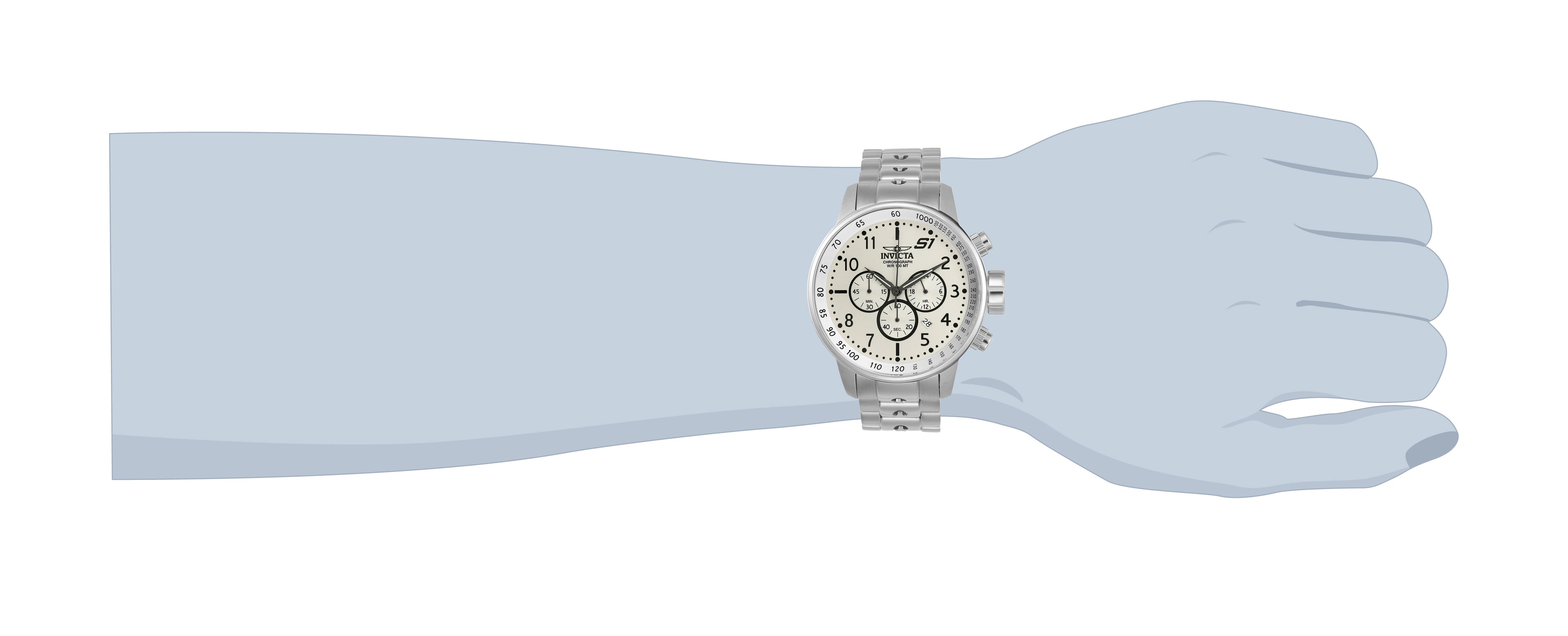 Invicta S1 Rally Tachnodal Men's Watch - 48mm, Steel (23078)