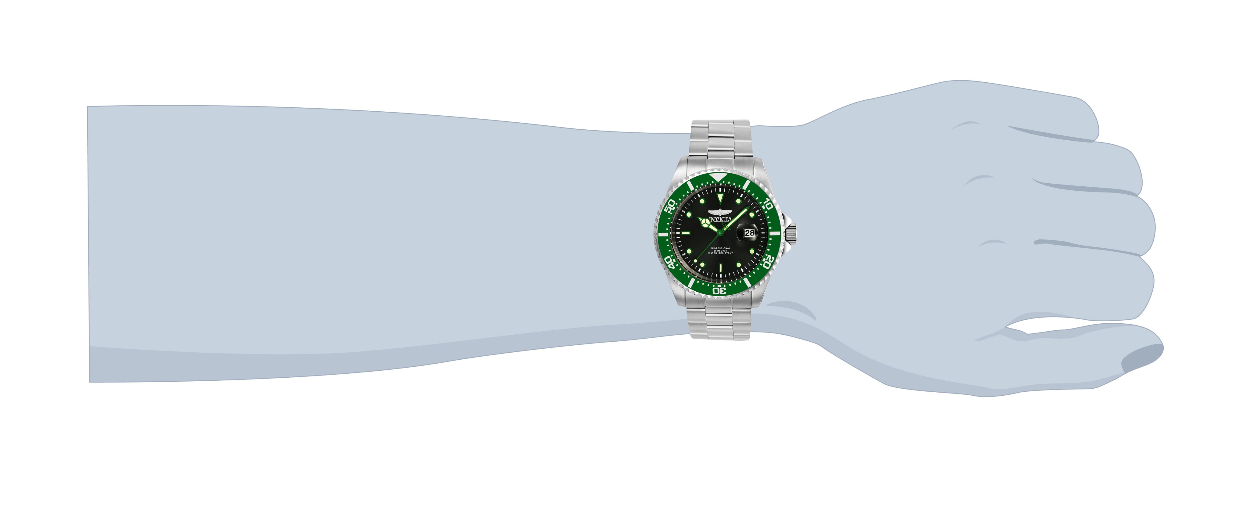 Invicta Pro Diver Men's Watch - 43mm, Steel (25714)
