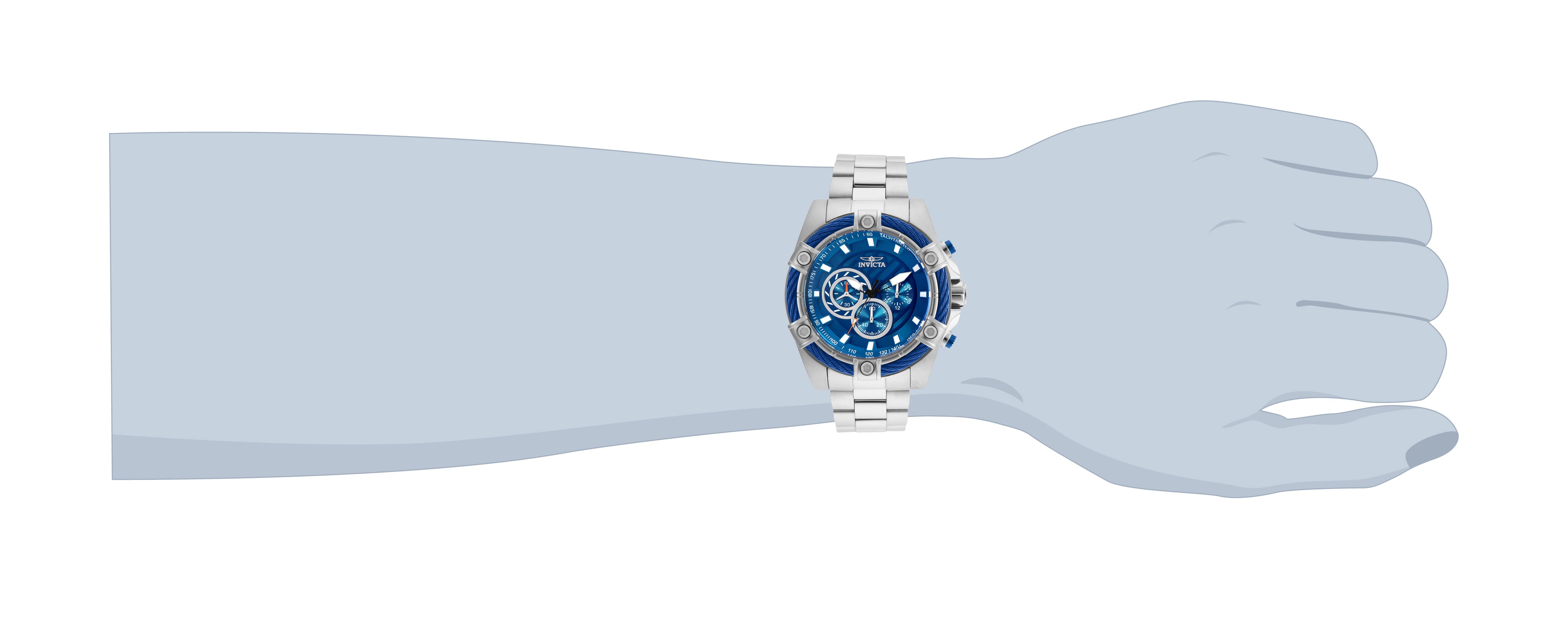 Invicta Bolt Ace Men's Watch - 52mm. Steel (25513)