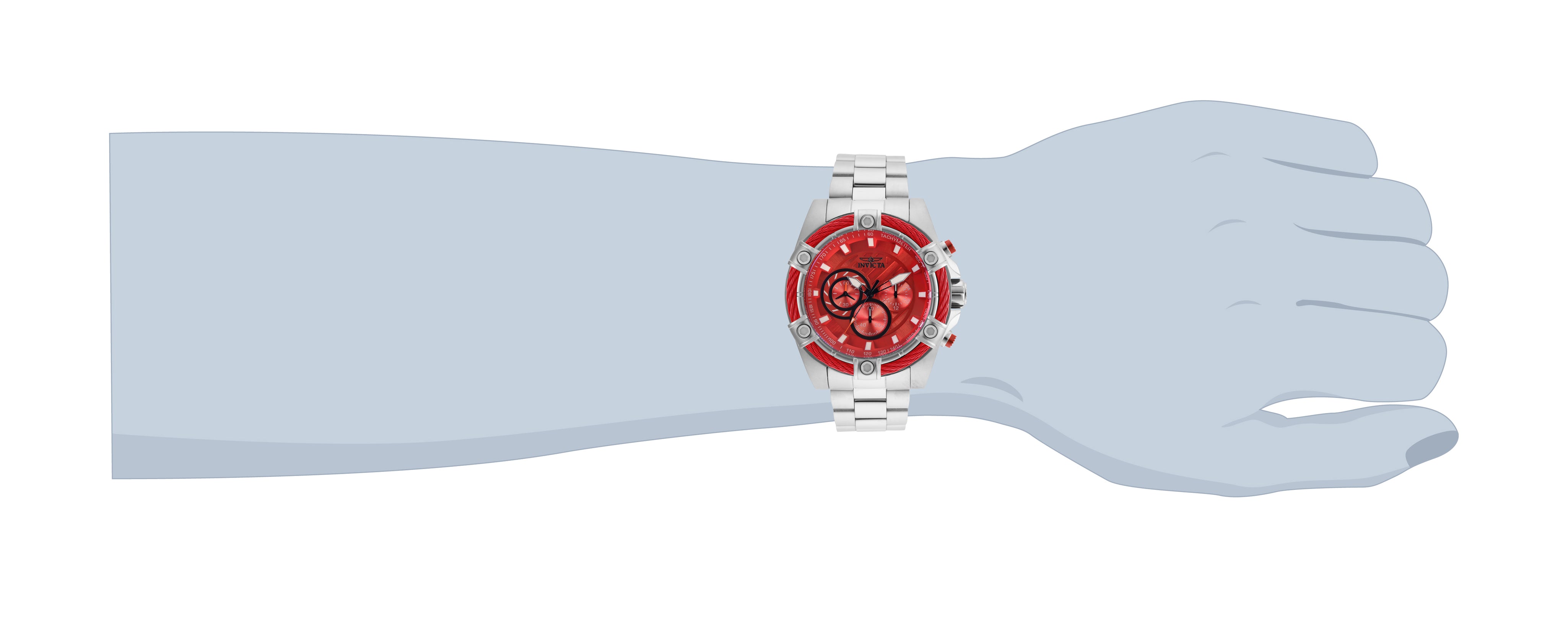 Invicta Bolt Ace Men's Watch - 52mm. Steel (25514)