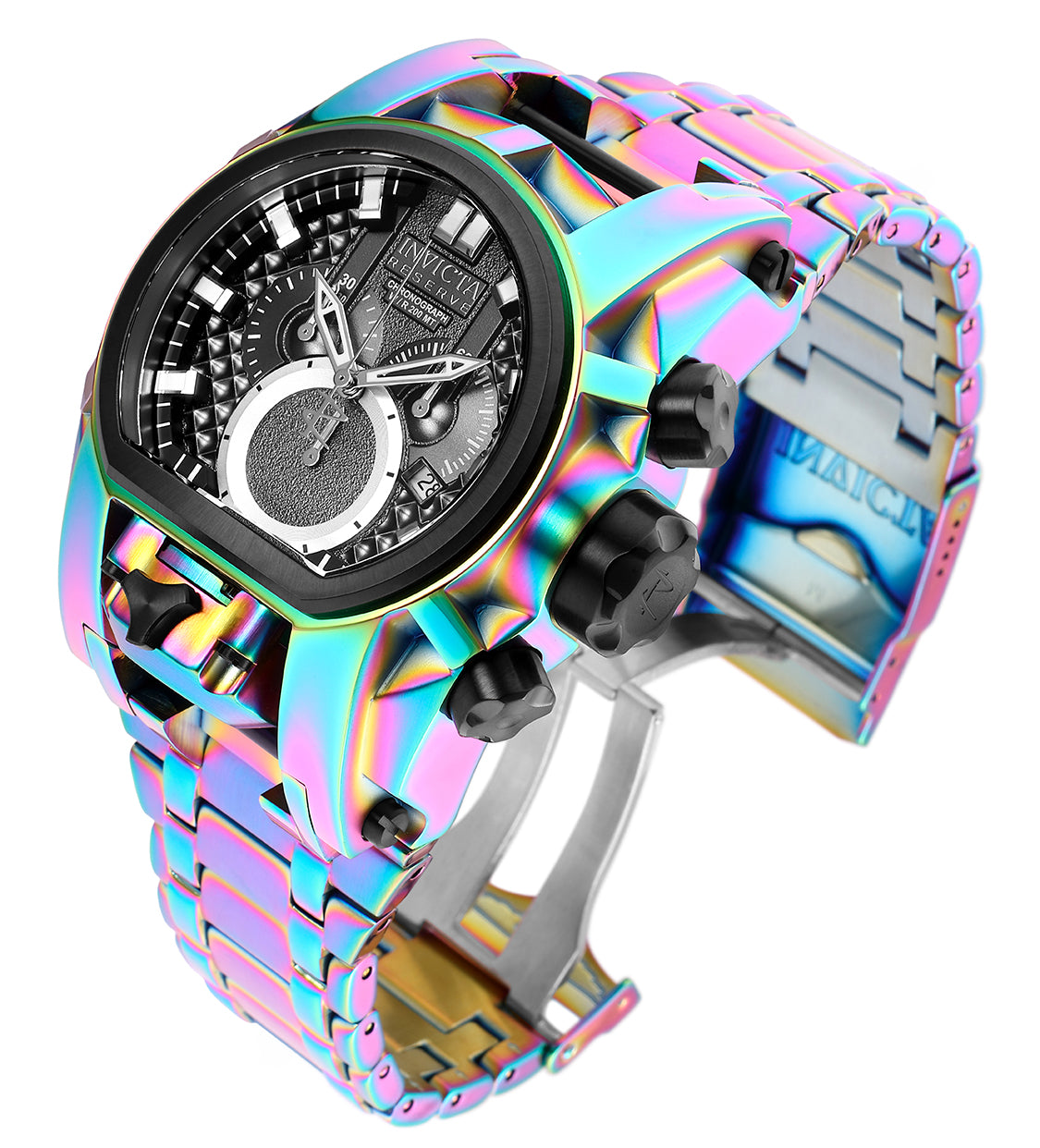 Invicta Reserve Bolt Zeus Magnum Swiss Ronda Z60 Caliber Men's Watch - 52mm, Iridescent (25212)