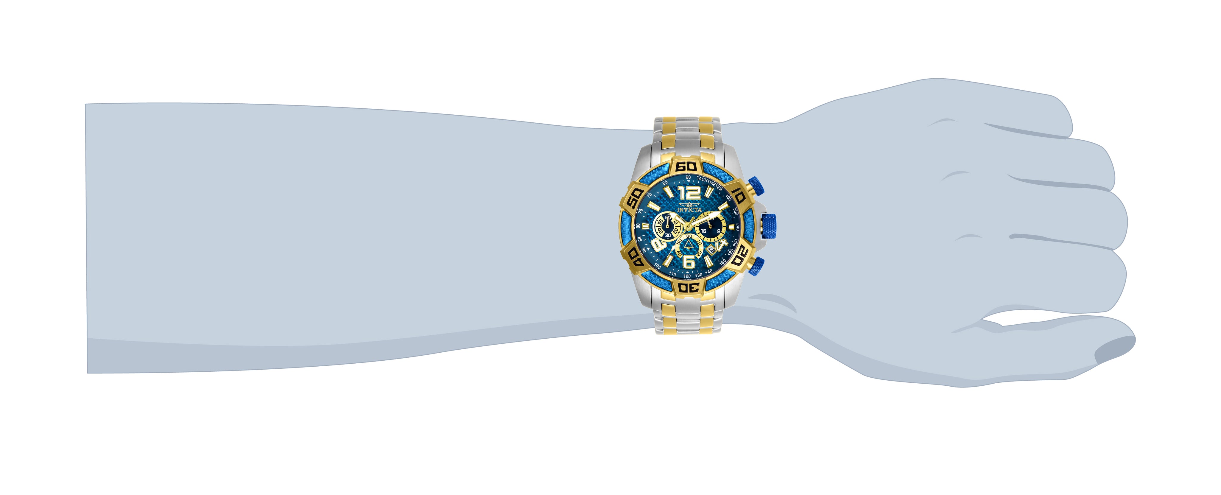 Invicta Pro Diver SCUBA Men's Watch - 50mm, Steel, Gold (25855)