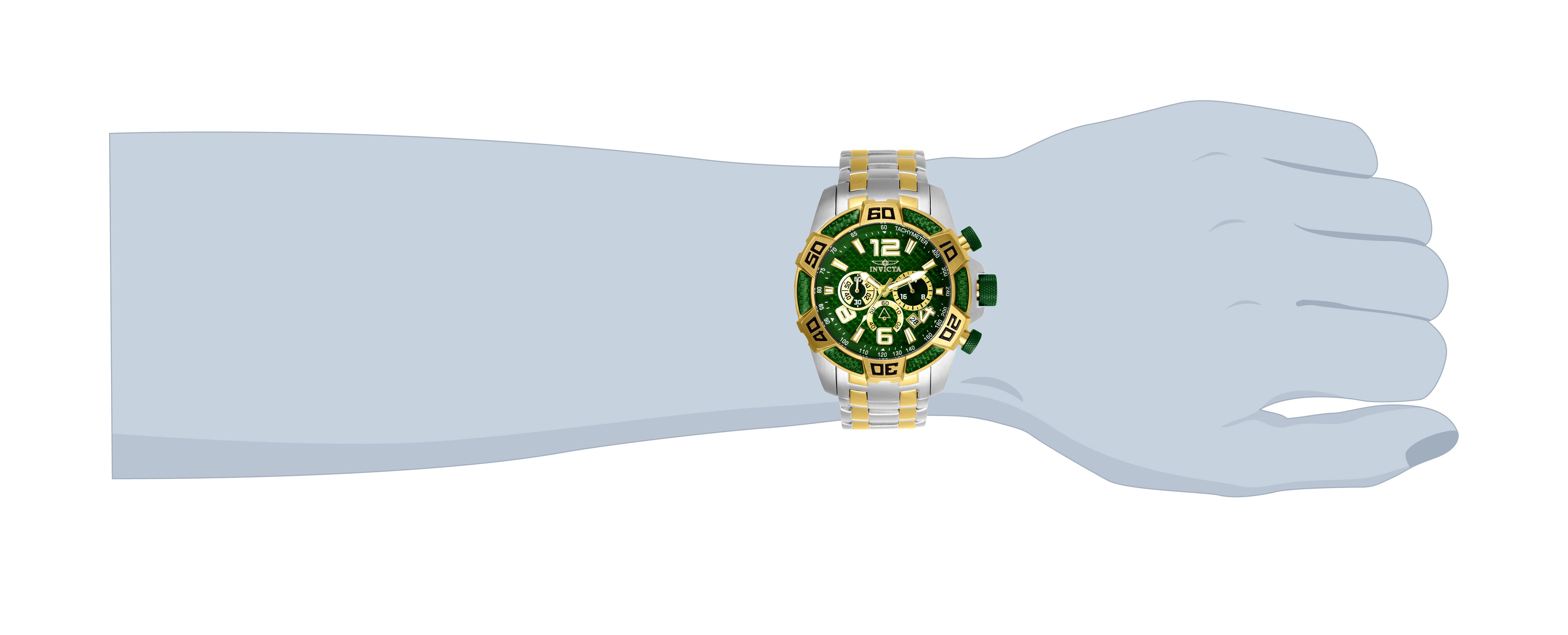 Invicta Pro Diver SCUBA Men's Watch - 50mm, Steel, Gold (25857)