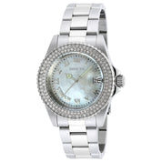 Invicta Angel Swiss Ronda 515 Caliber Women's Watch w/ Mother of Pearl Dial - 40mm, Steel (19873)