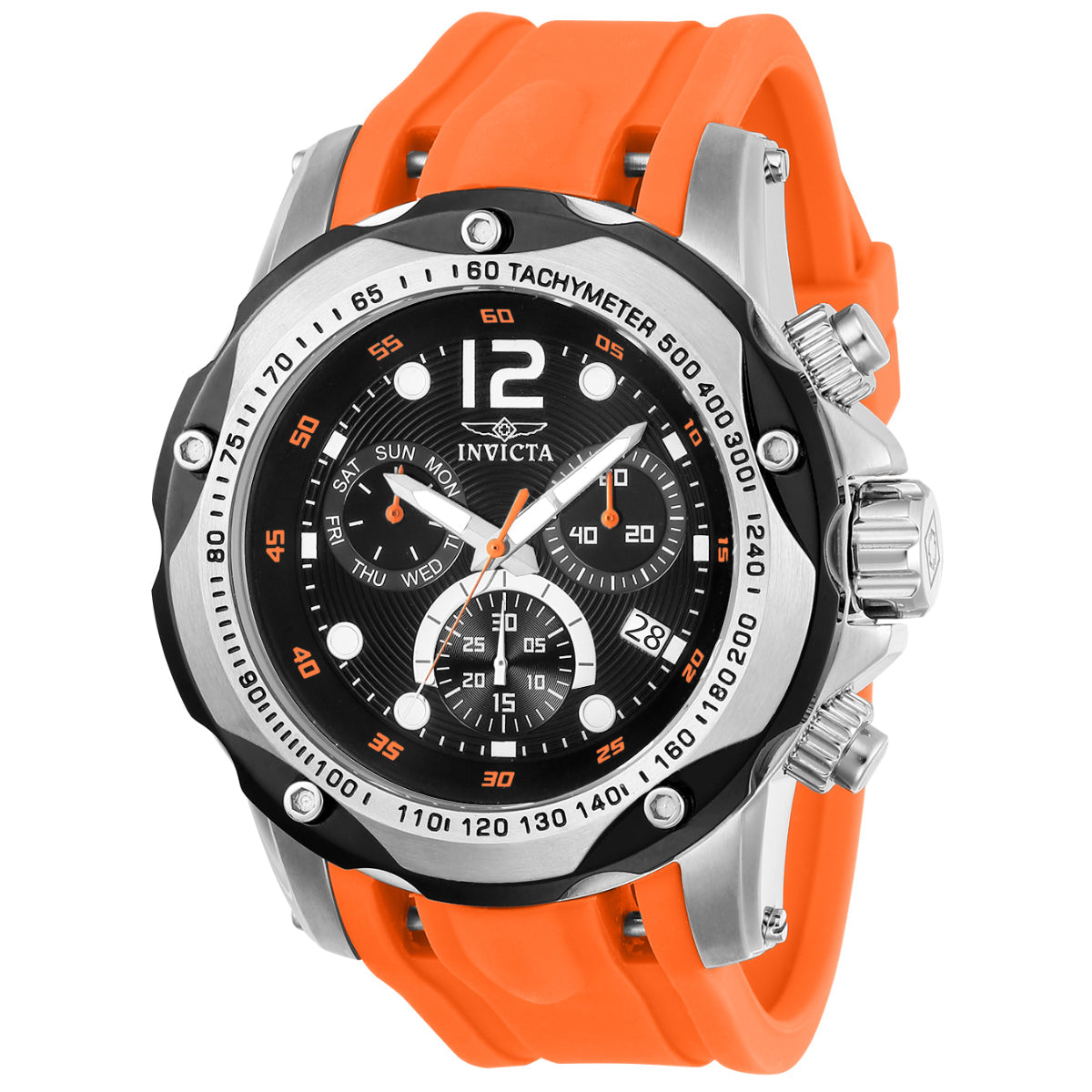 Invicta Speedway Vectus Swiss Ronda Z60 FE Caliber Men's Watch - 51mm. Orange (20072)