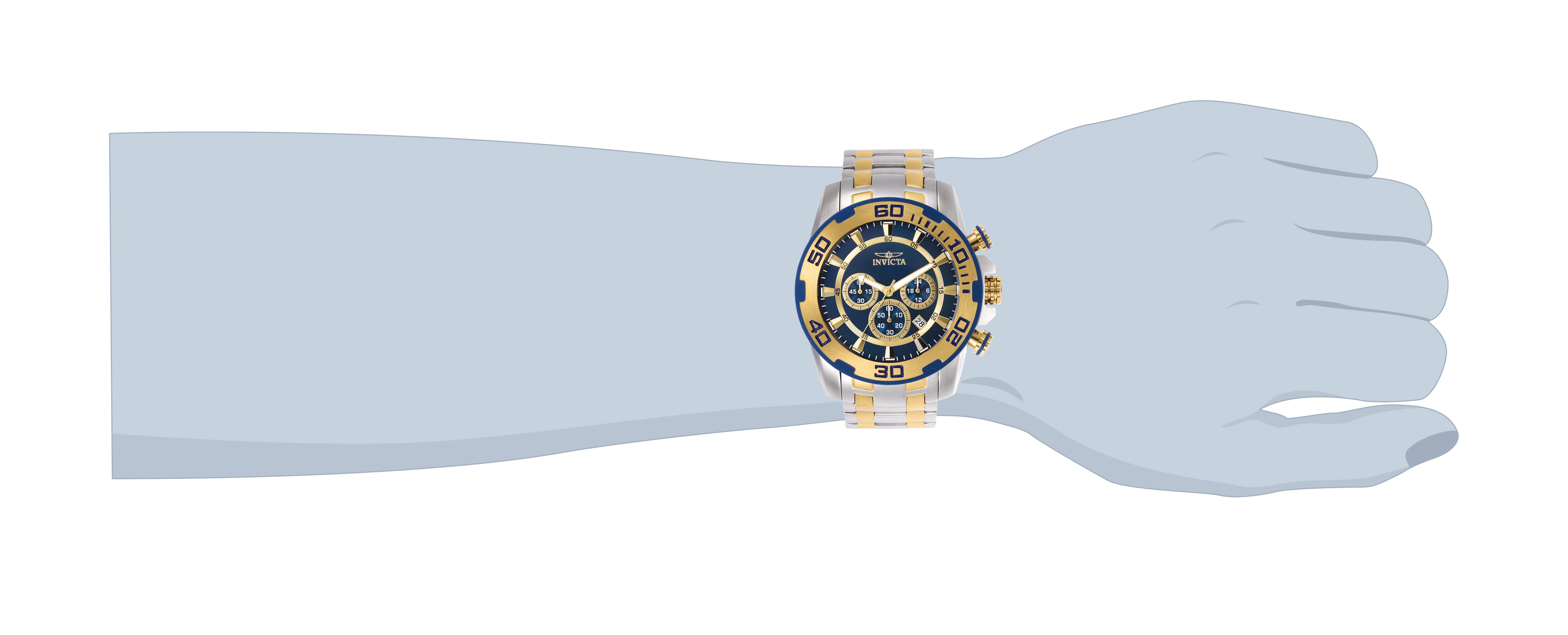 Invicta Pro Diver SCUBA Men's Watch - 50mm, Steel, Gold (26296)