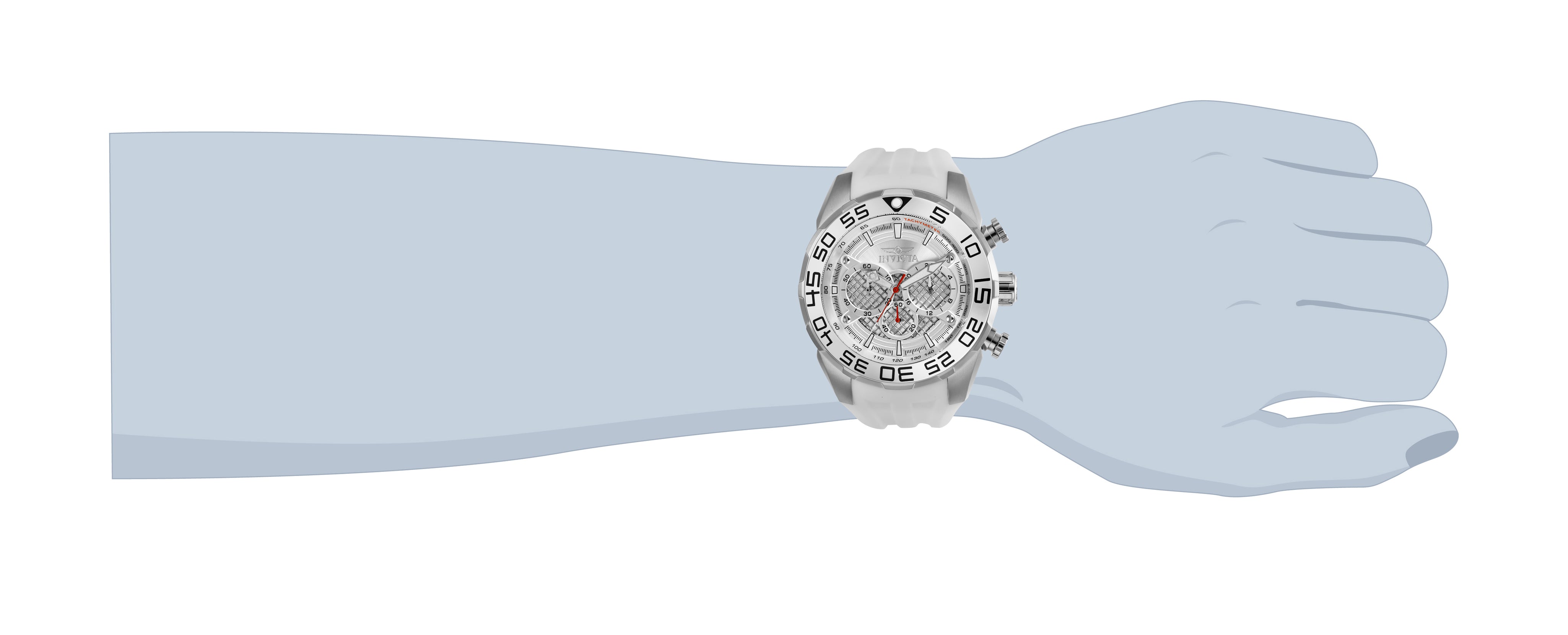 Invicta Speedway SCUBA Typhoon Men's Watch - 50mm. White (26299)
