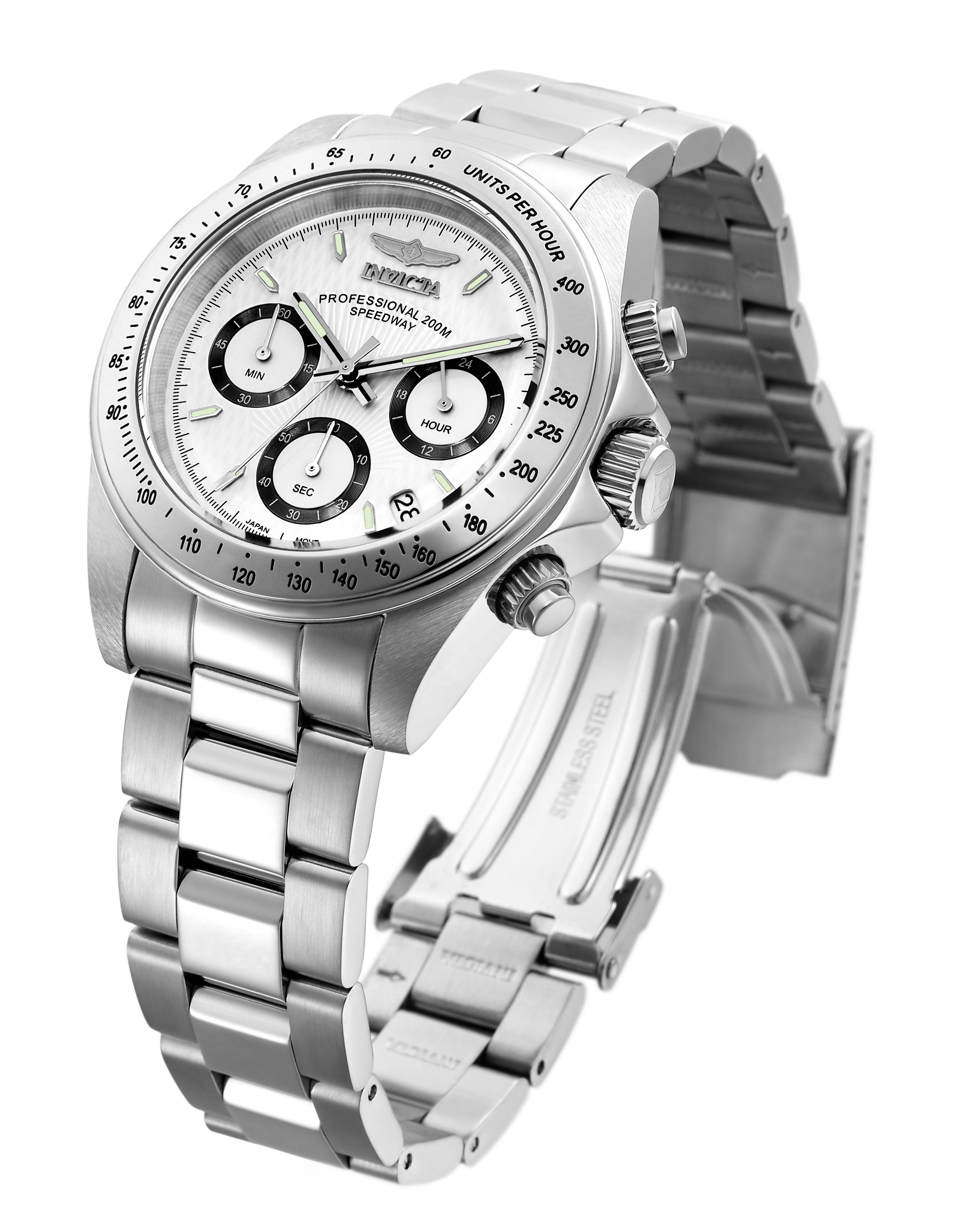 Invicta Speedway Torvane Men's Watch - 39.5mm, Steel (9211)