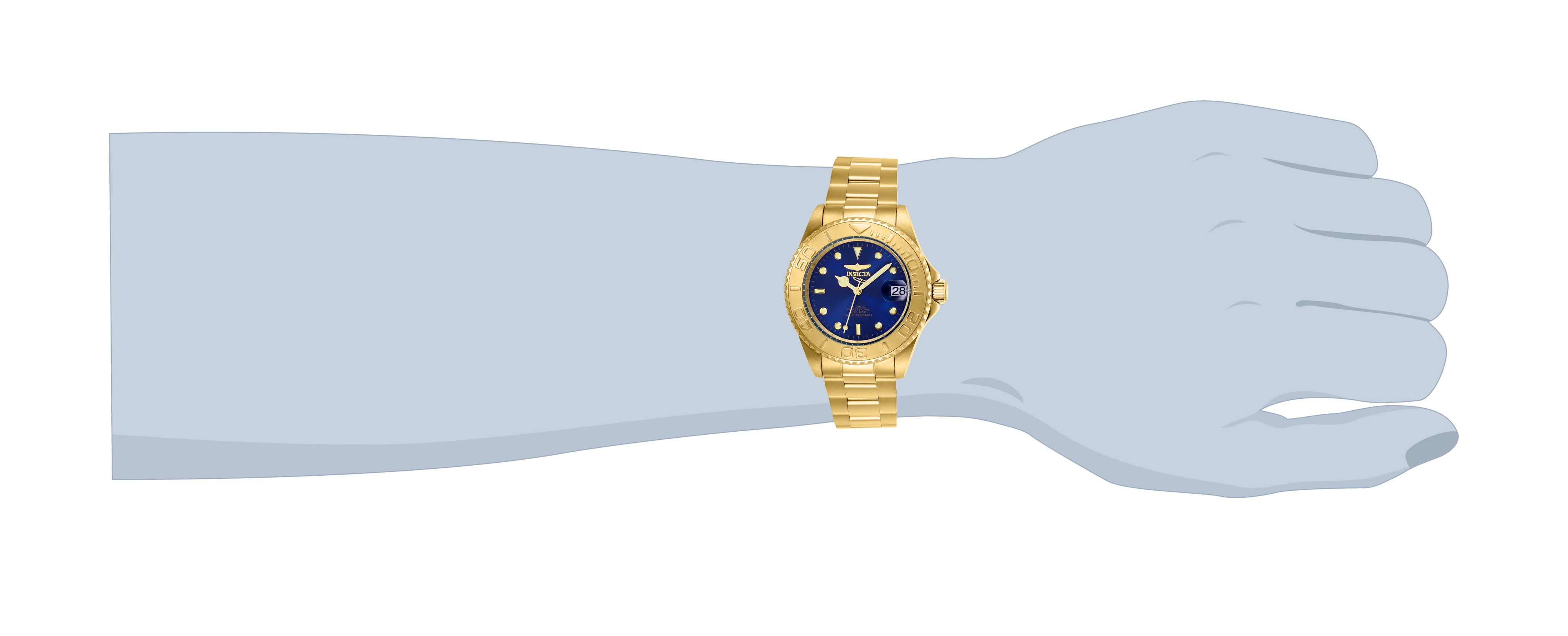 Invicta Pro Diver Automatic Men's Watch - 40mm, Gold (26997)