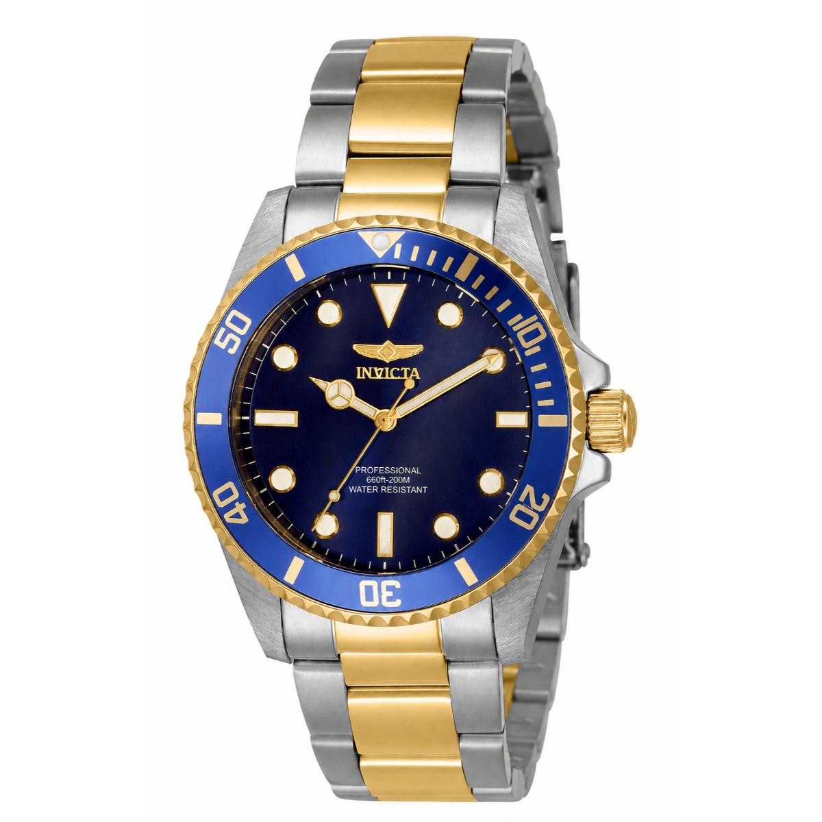 Invicta Pro Diver Vastis Unisex Watch - 38mm, Steel, Gold (33274)