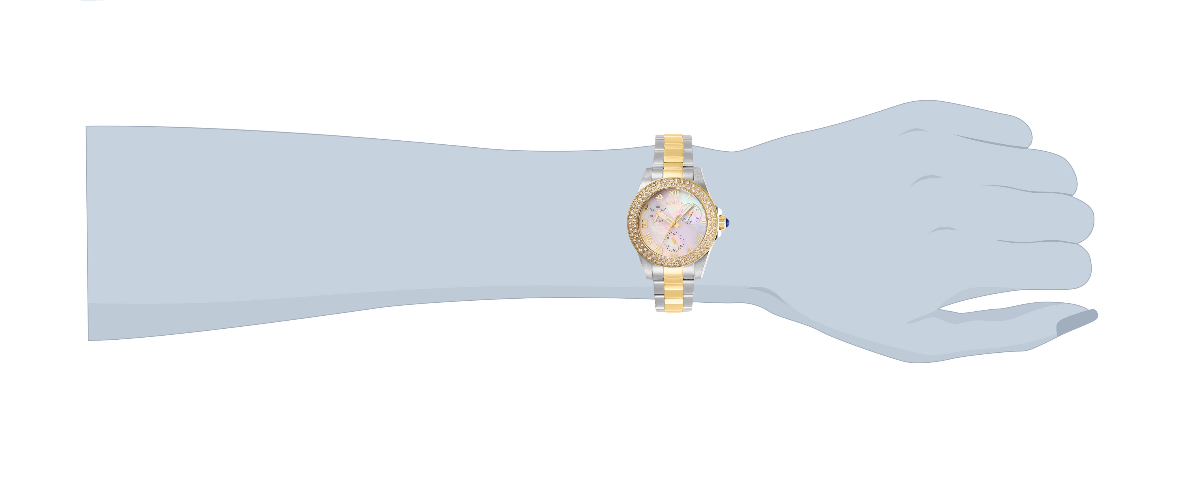 Invicta Angel Women's Watch w/ Mother of Pearl Dial - 34mm, Steel, Gold (28480)