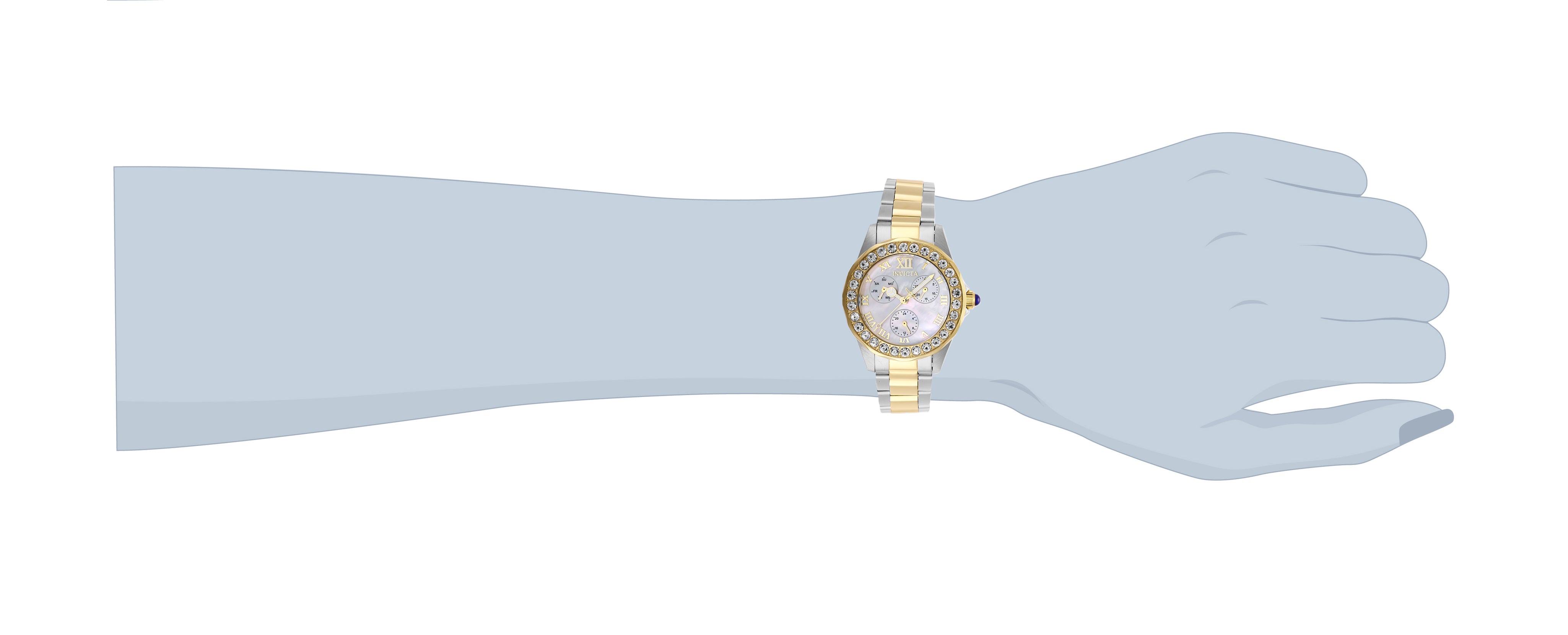Invicta Angel Women's Watch w/ Mother of Pearl Dial - 38mm, Steel, Gold (28464)