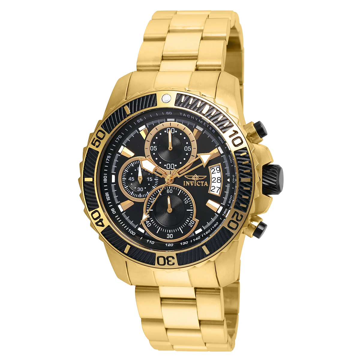 Invicta Pro Diver SCUBA Men's Watch - 45mm. Gold (22414)