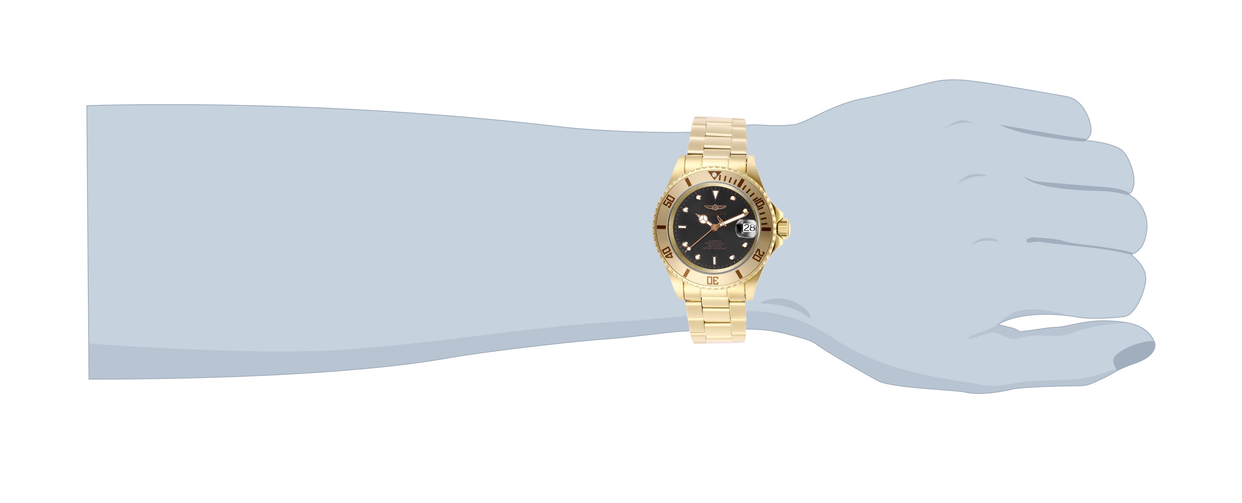 Invicta Pro Diver Connection Automatic Men's Watch - 40mm. Gold (28664)