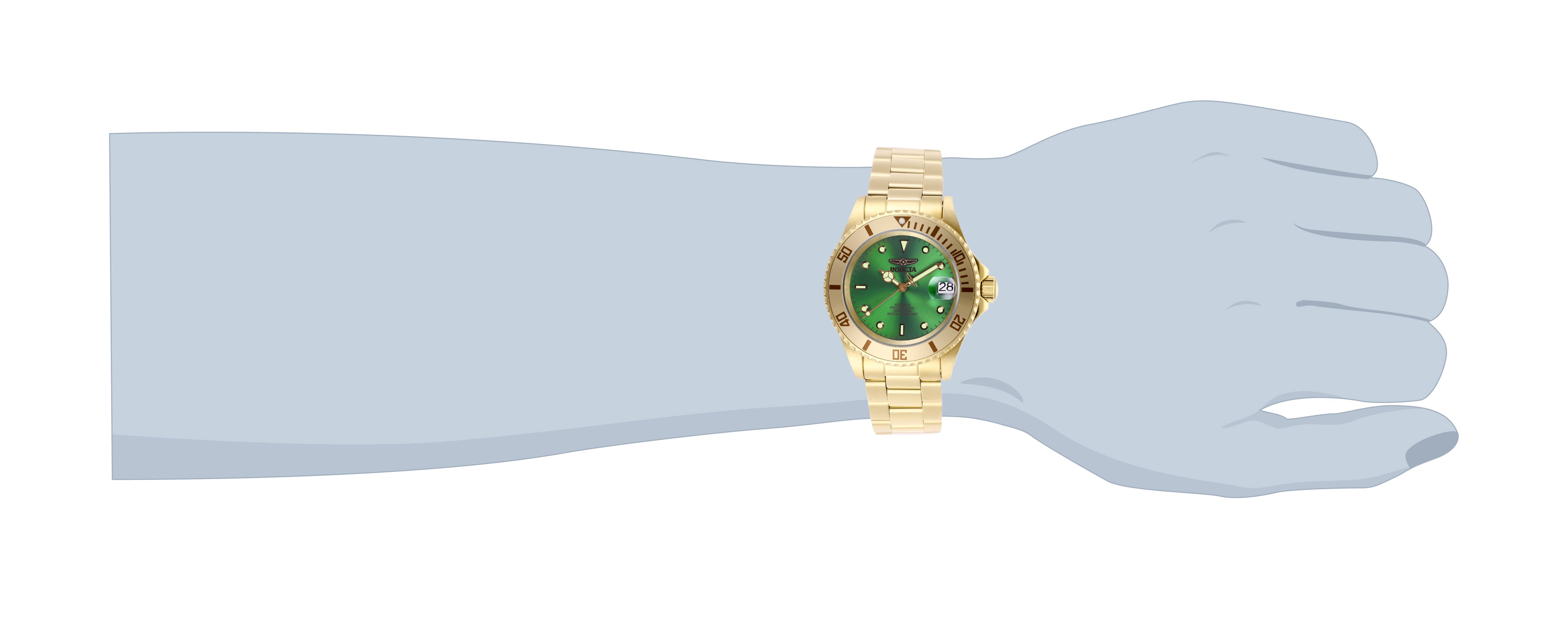 Invicta Pro Diver Connection Automatic Men's Watch - 40mm. Gold (28665)