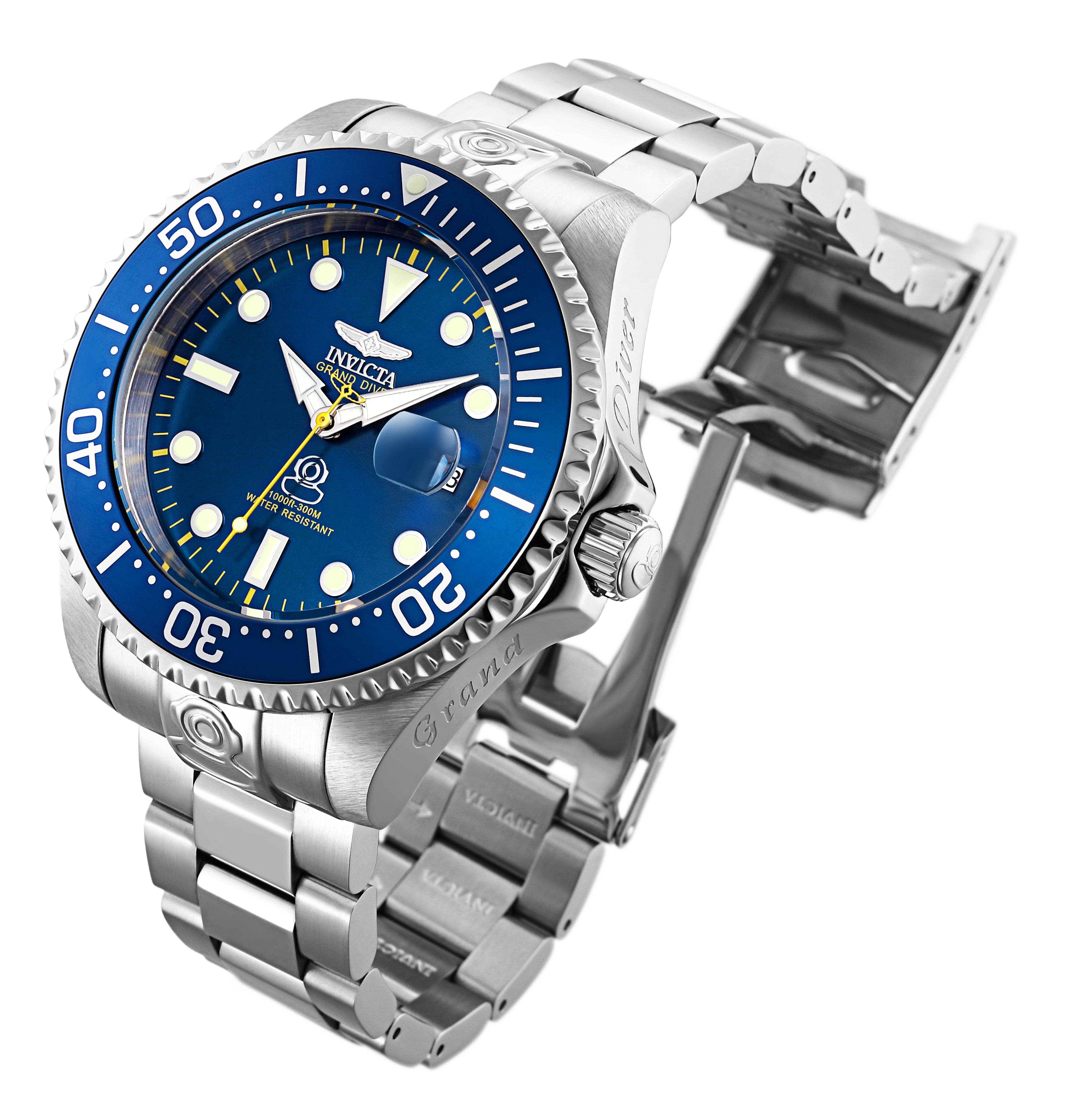 Invicta Grand Diver Navalia Automatic Men's Watch - 47mm, Steel (27611)