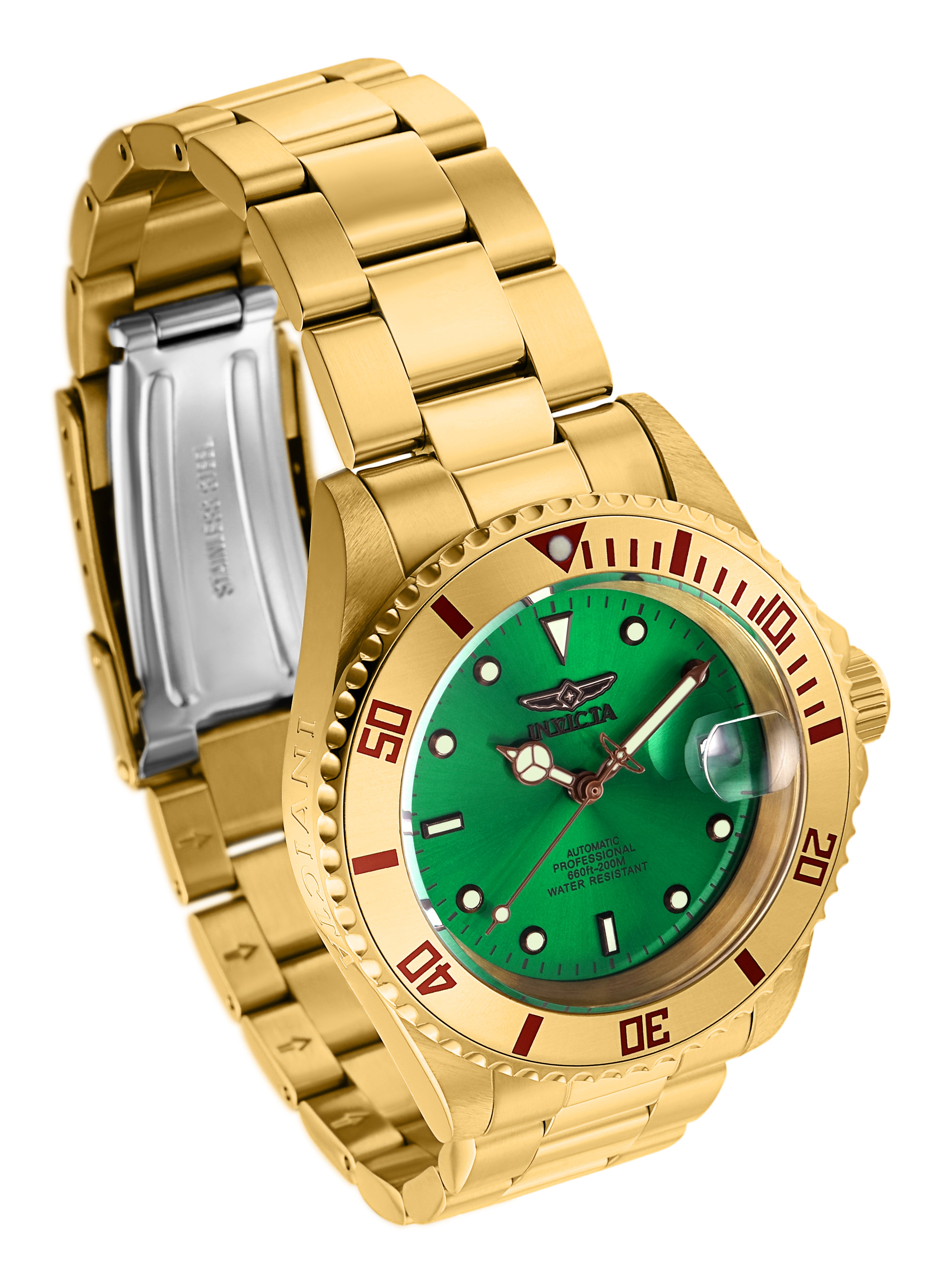 Invicta Pro Diver Connection Automatic Men's Watch - 40mm. Gold (28665)