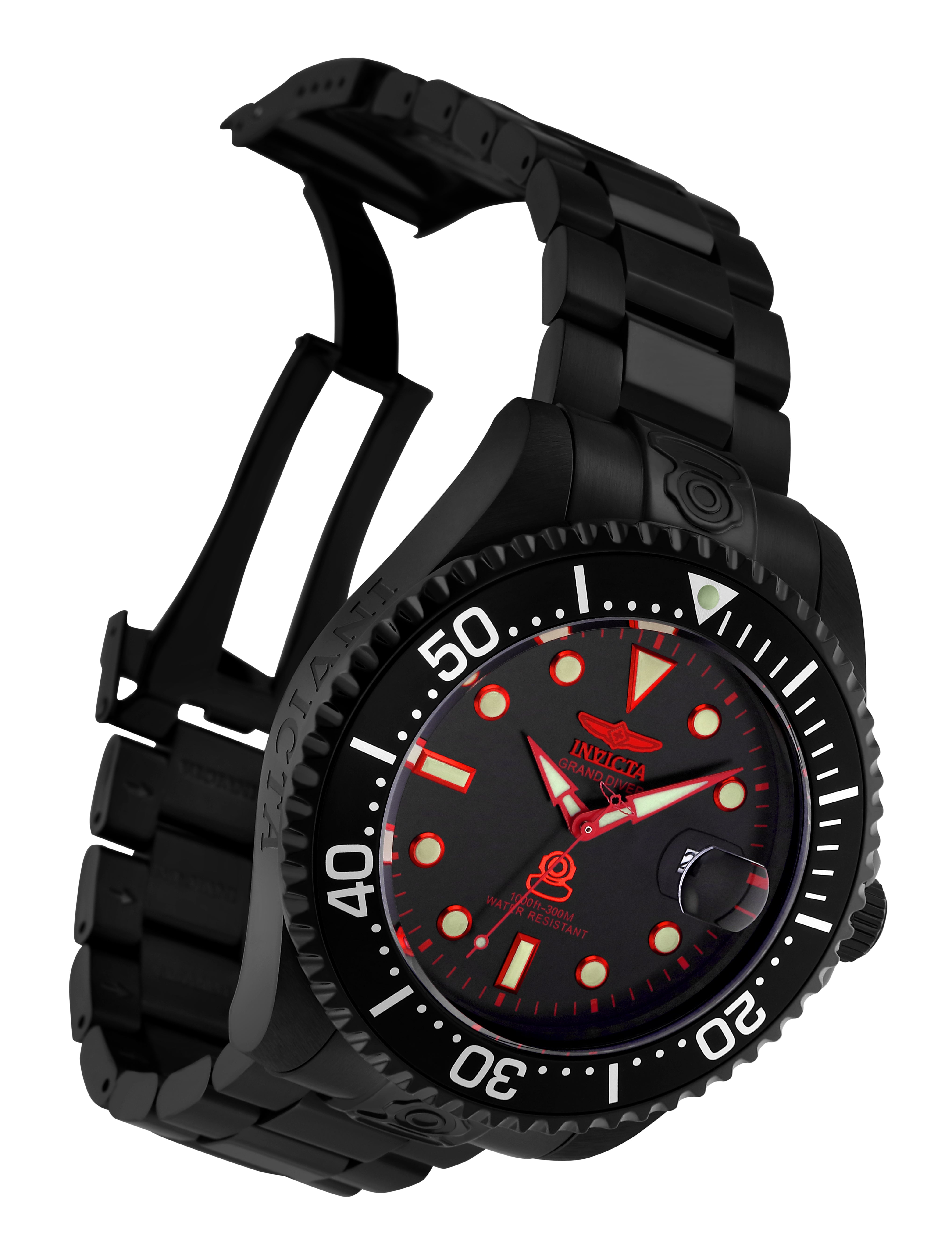 Invicta Grand Diver Navalia Automatic Men's Watch - 47mm, Black (28685)