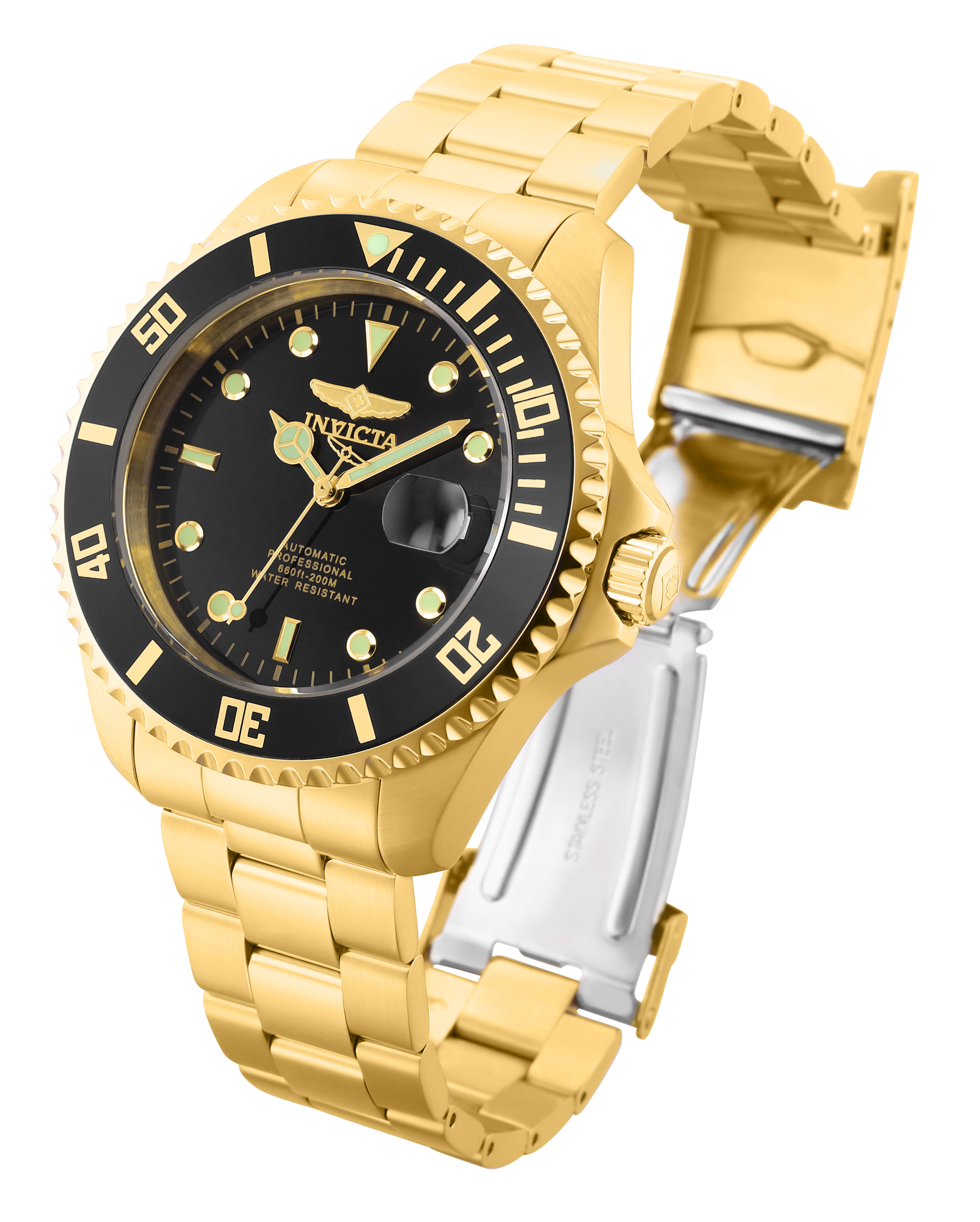 Invicta Grand Diver Automatic Solemnis Men's Watch - 47mm, Gold (28948)